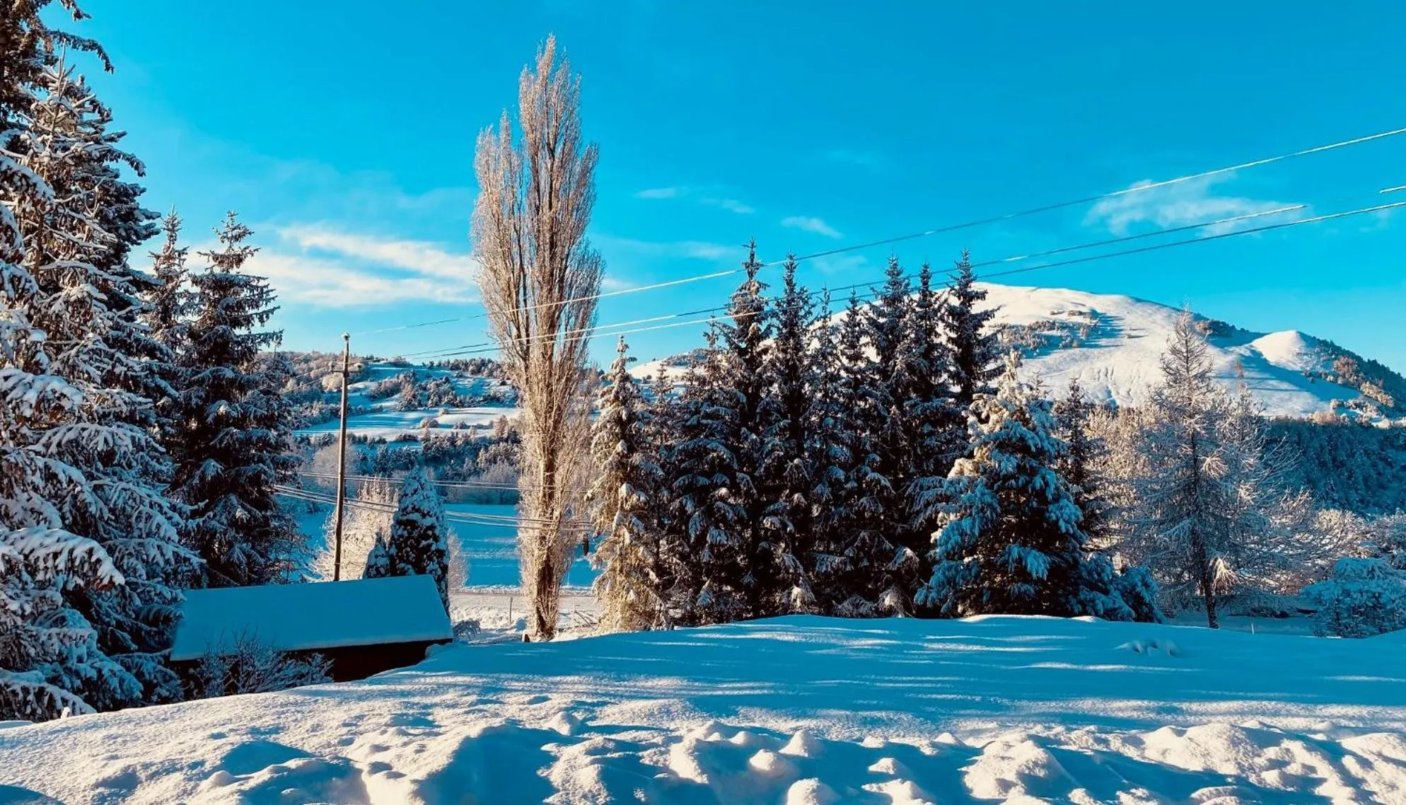 Natural landscape in Logis Hôtel & Spa Les Autanes