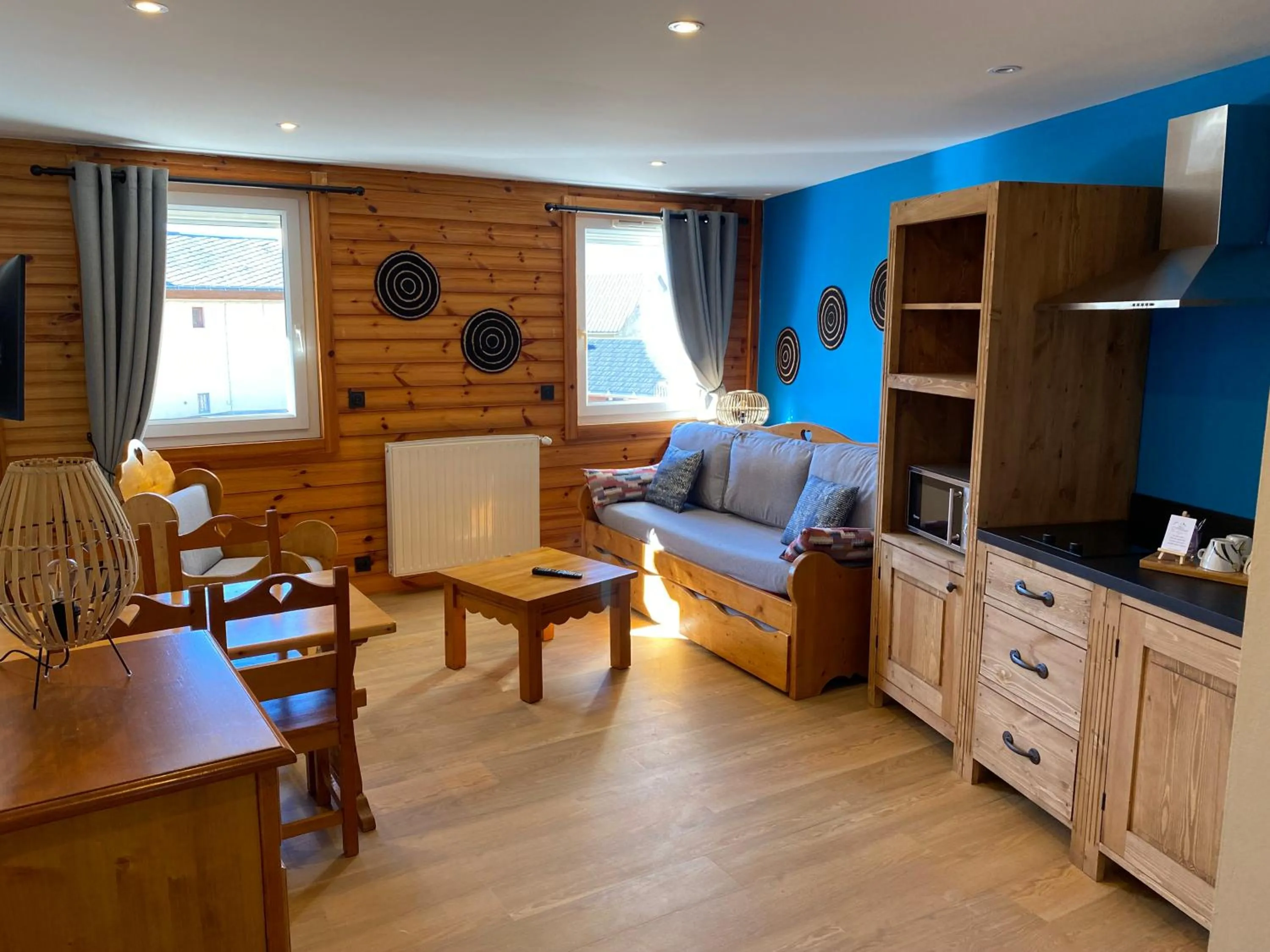 Living room in Logis Hôtel & Spa Les Autanes