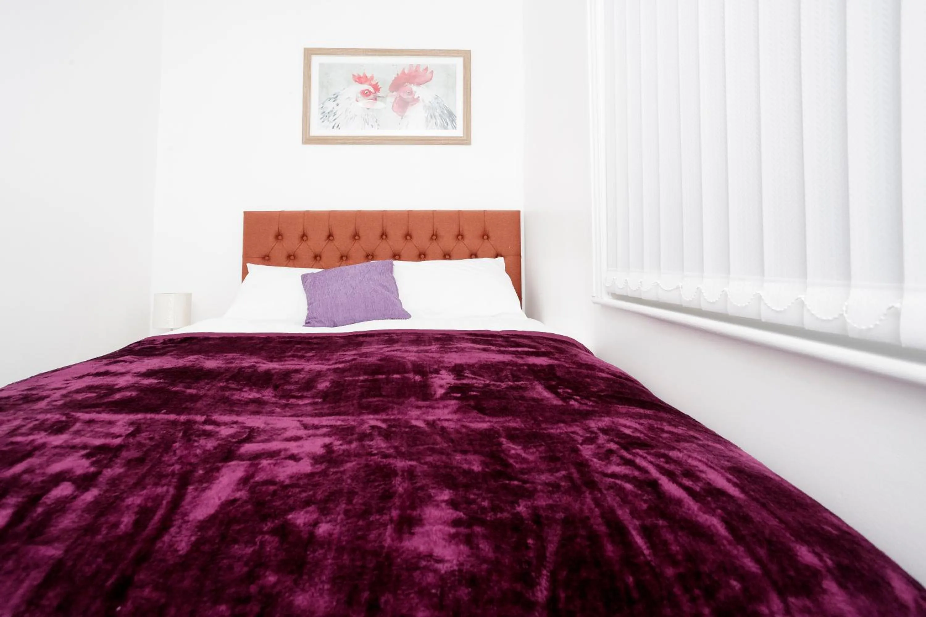 Bedroom in KIRKSTALL SERVICED APARTMENTS LEEDS