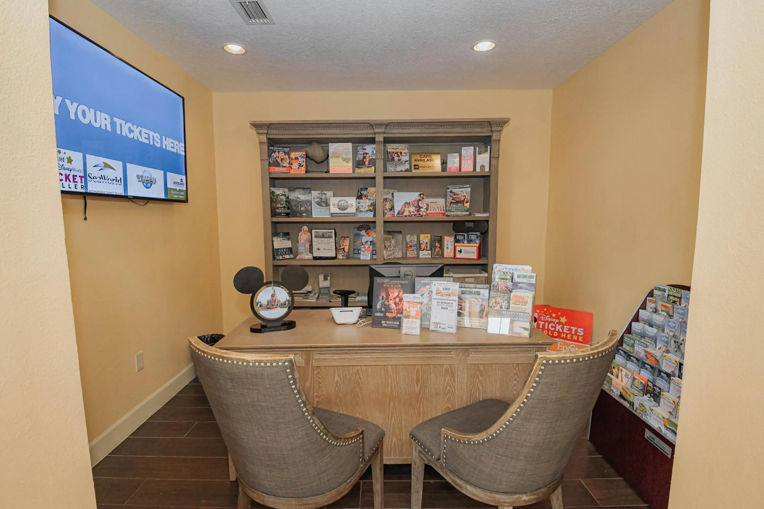 concierge in WorldQuest Orlando Resort