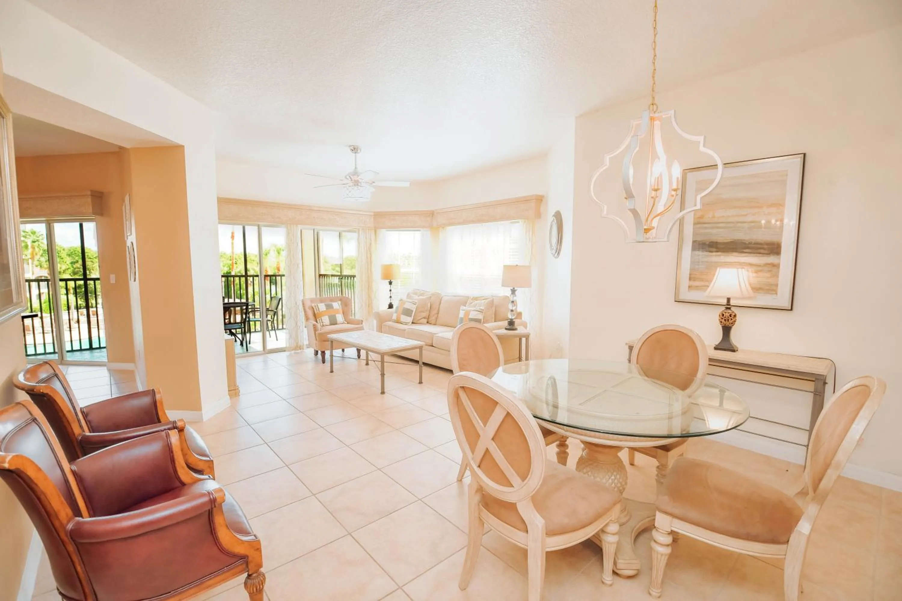 Living room in WorldQuest Orlando Resort