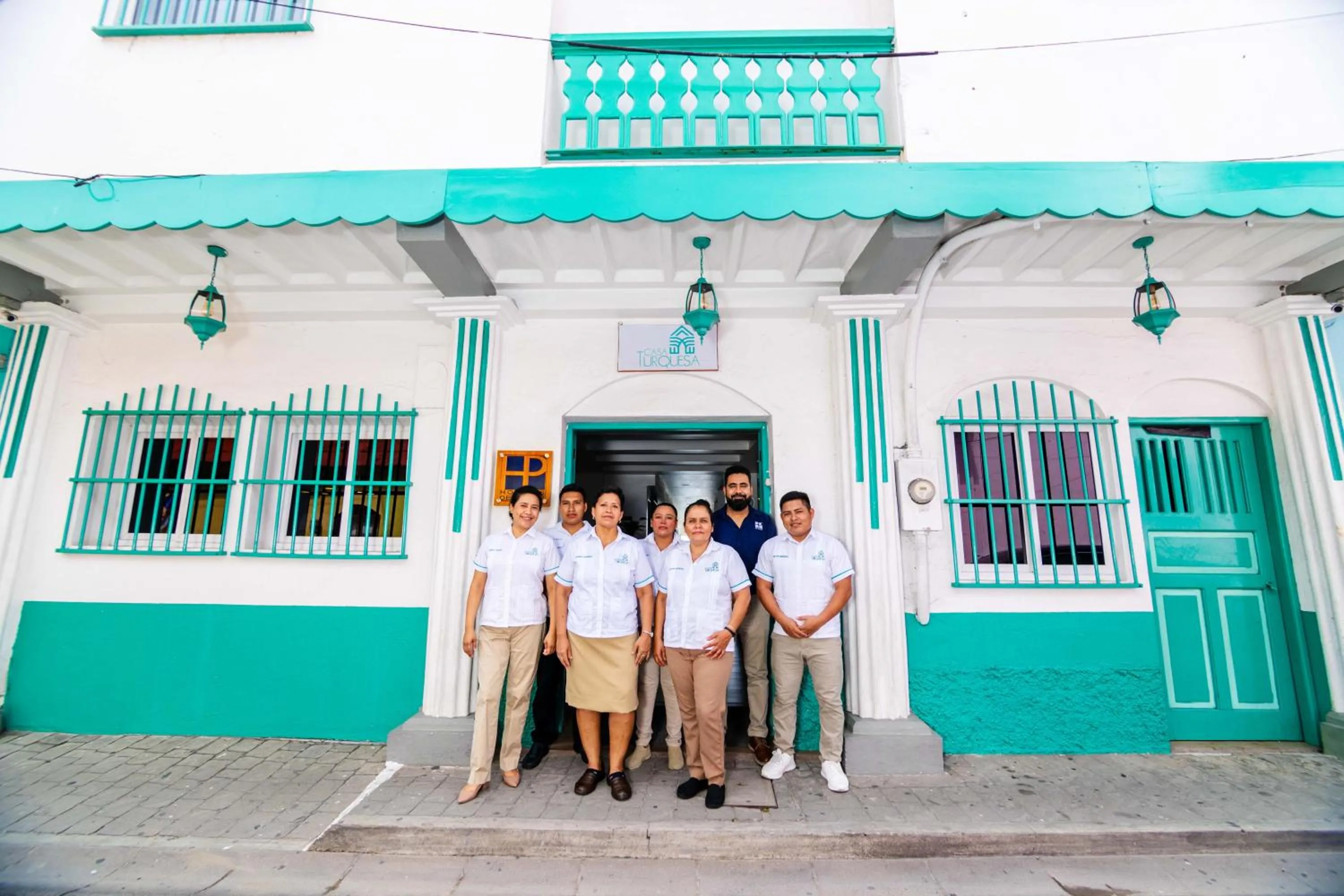 Staff in Hotel Casa Turquesa