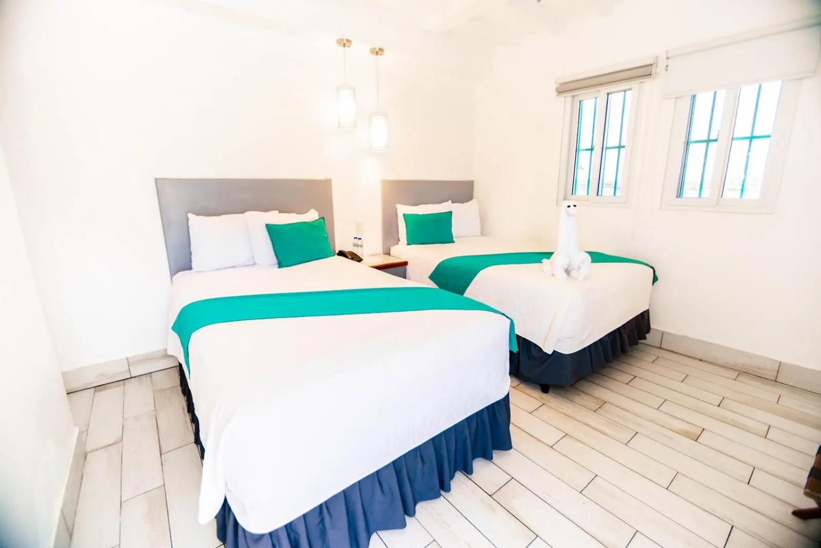 Bed in Hotel Casa Turquesa