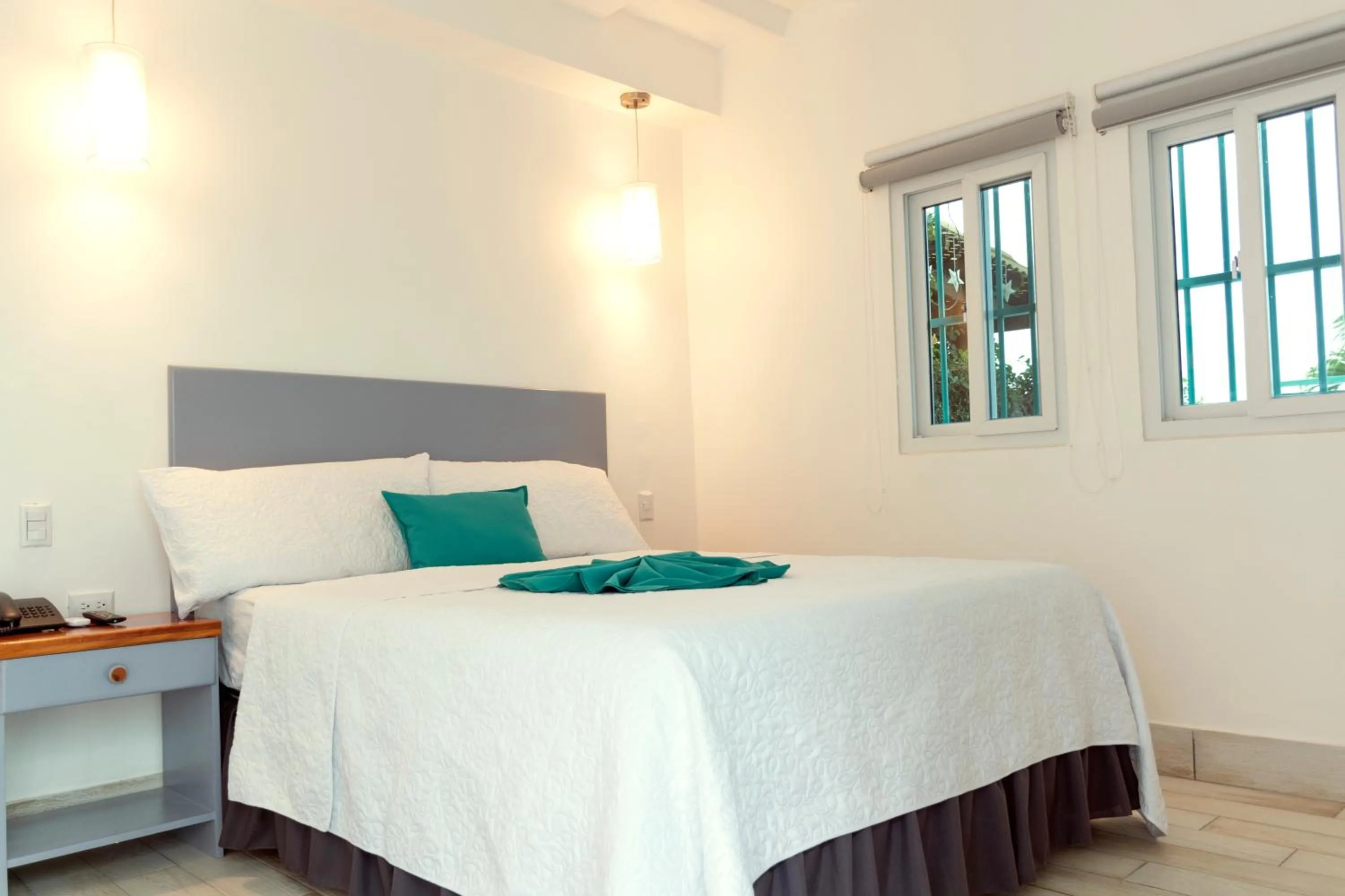 Bed in Hotel Casa Turquesa