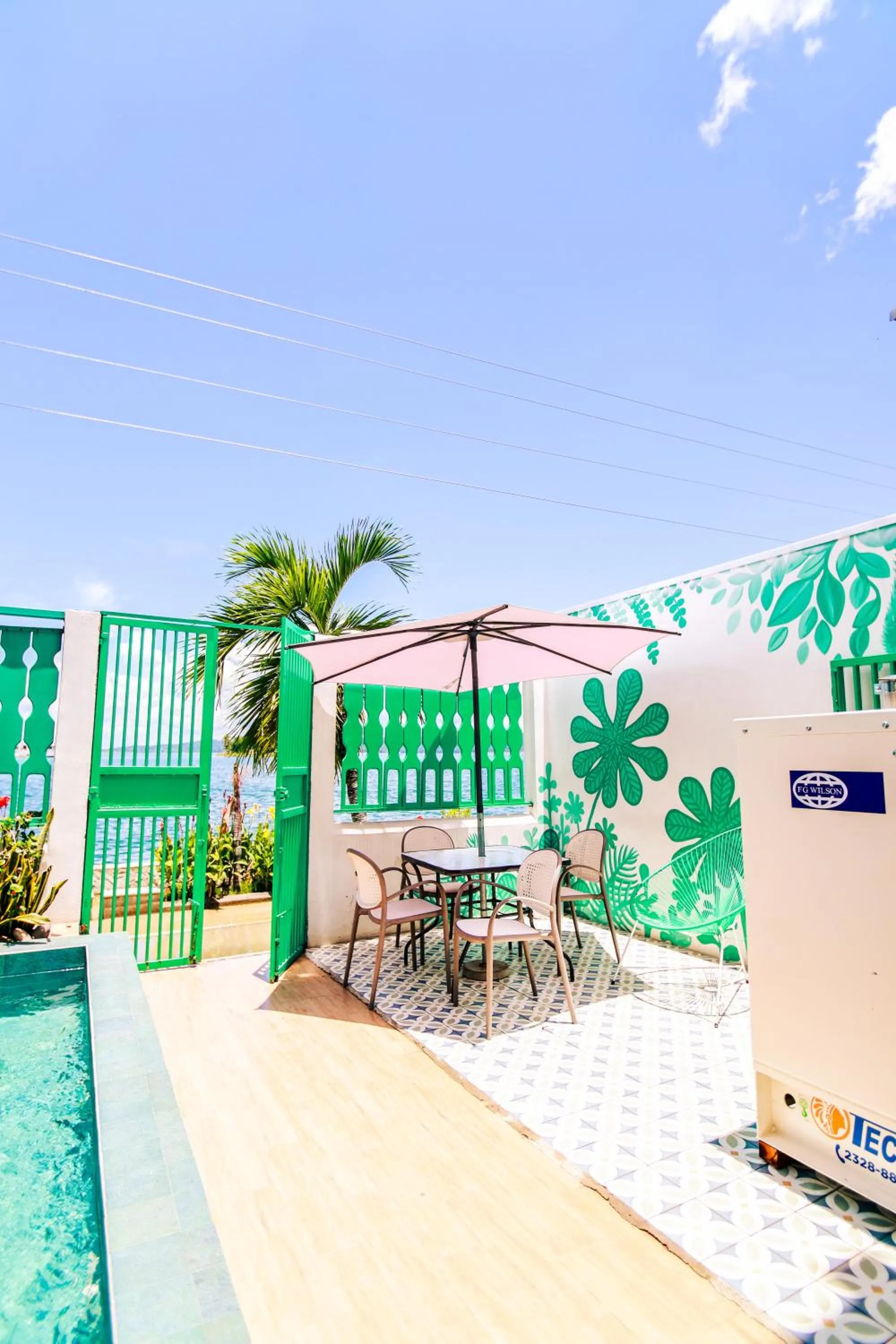 Swimming pool in Hotel Casa Turquesa