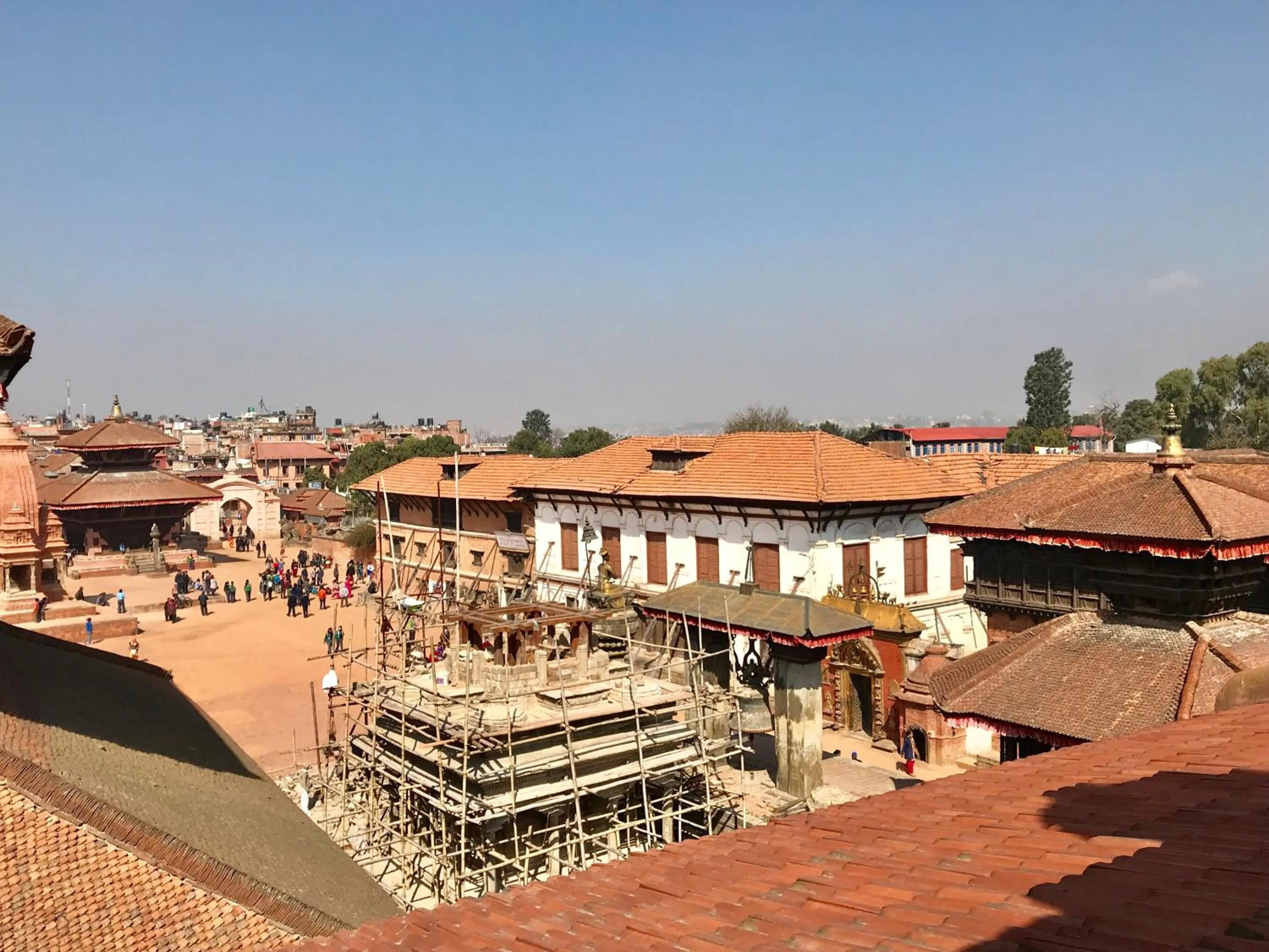 Bird's eye view in Shiva Guest House