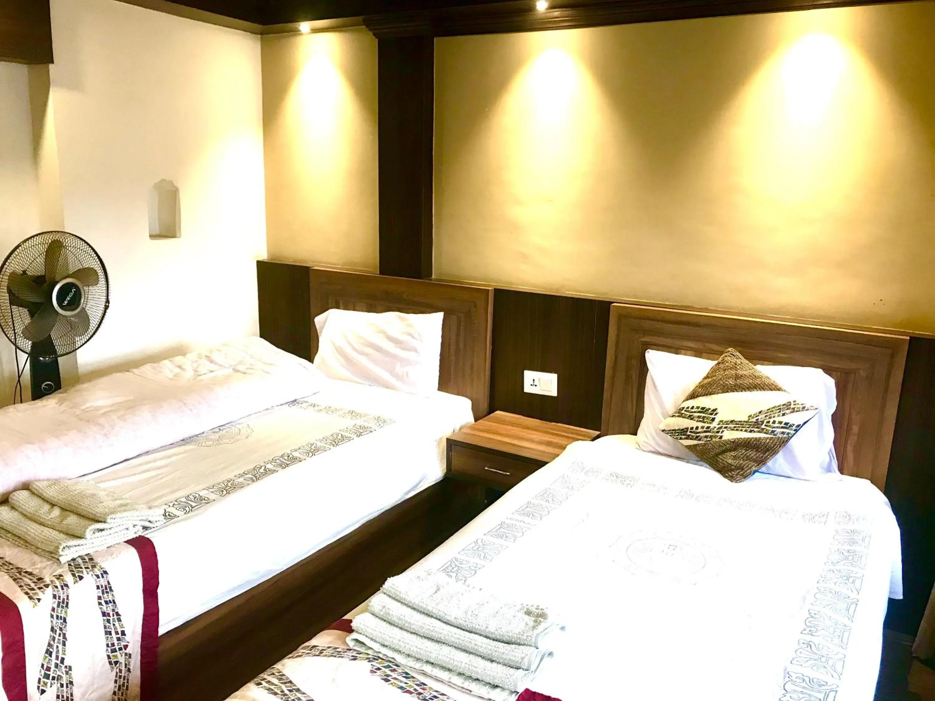 Photo of the whole room, Bed in Shiva Guest House