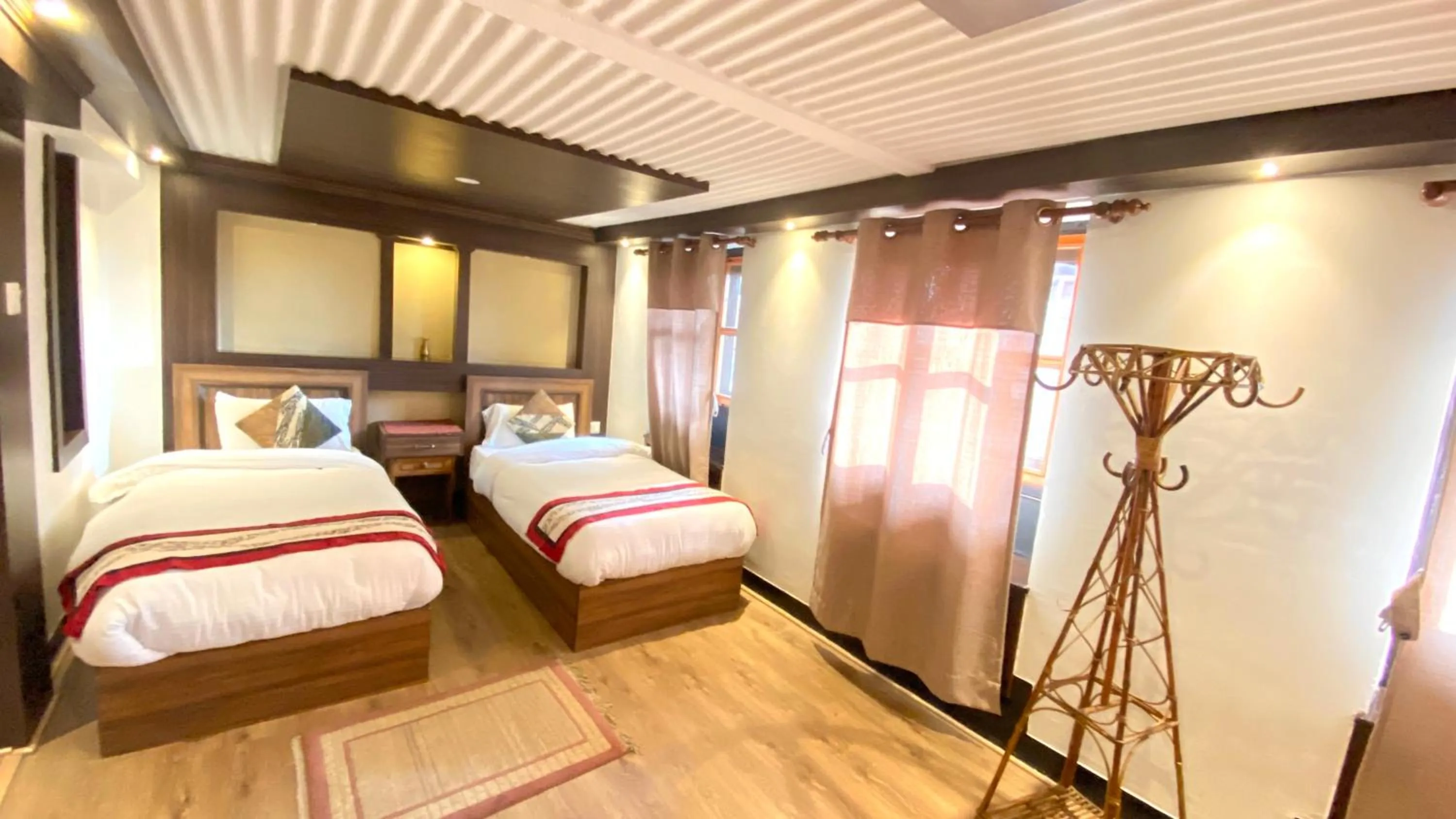 Photo of the whole room, Bed in Shiva Guest House