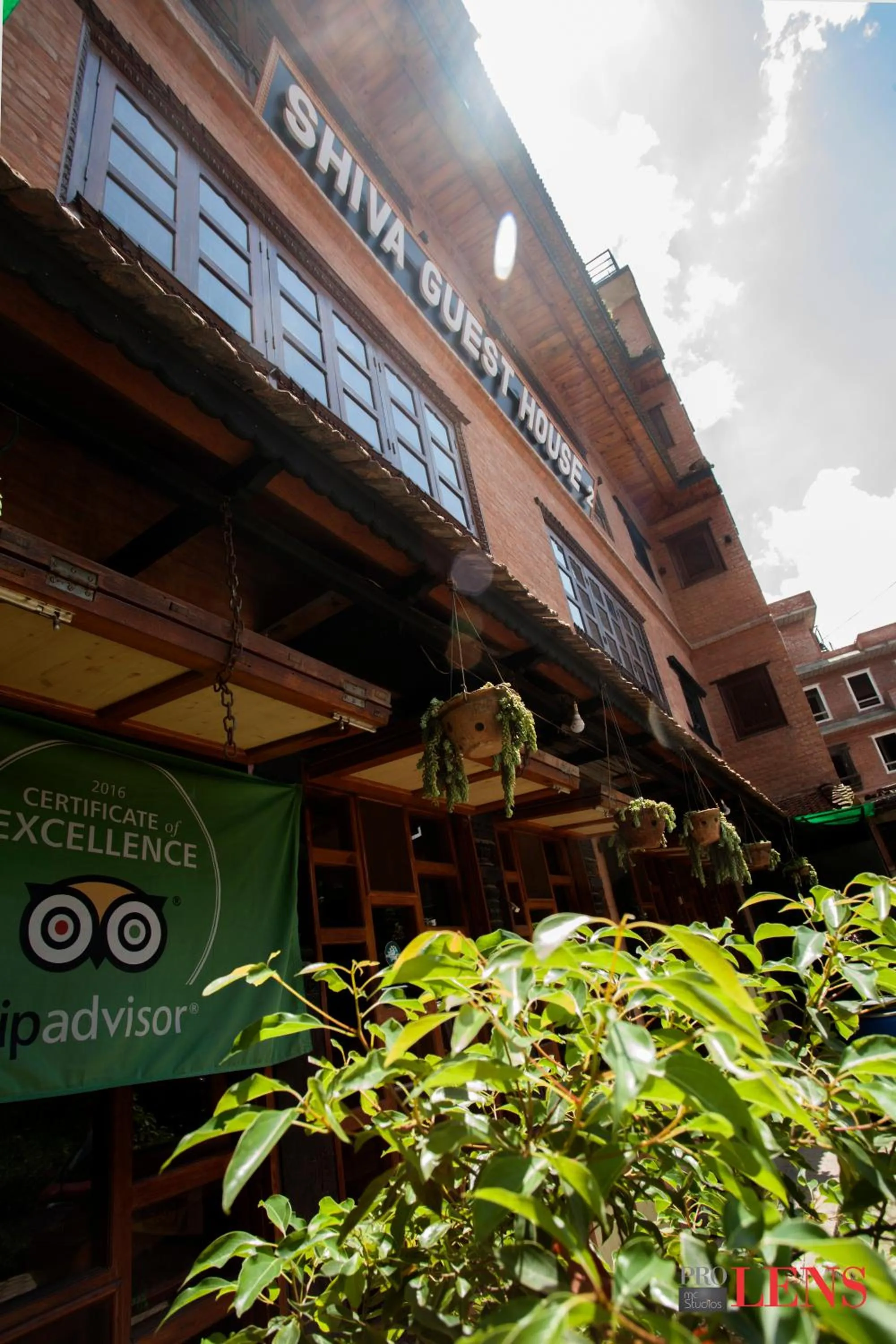 Bird's eye view in Shiva Guest House