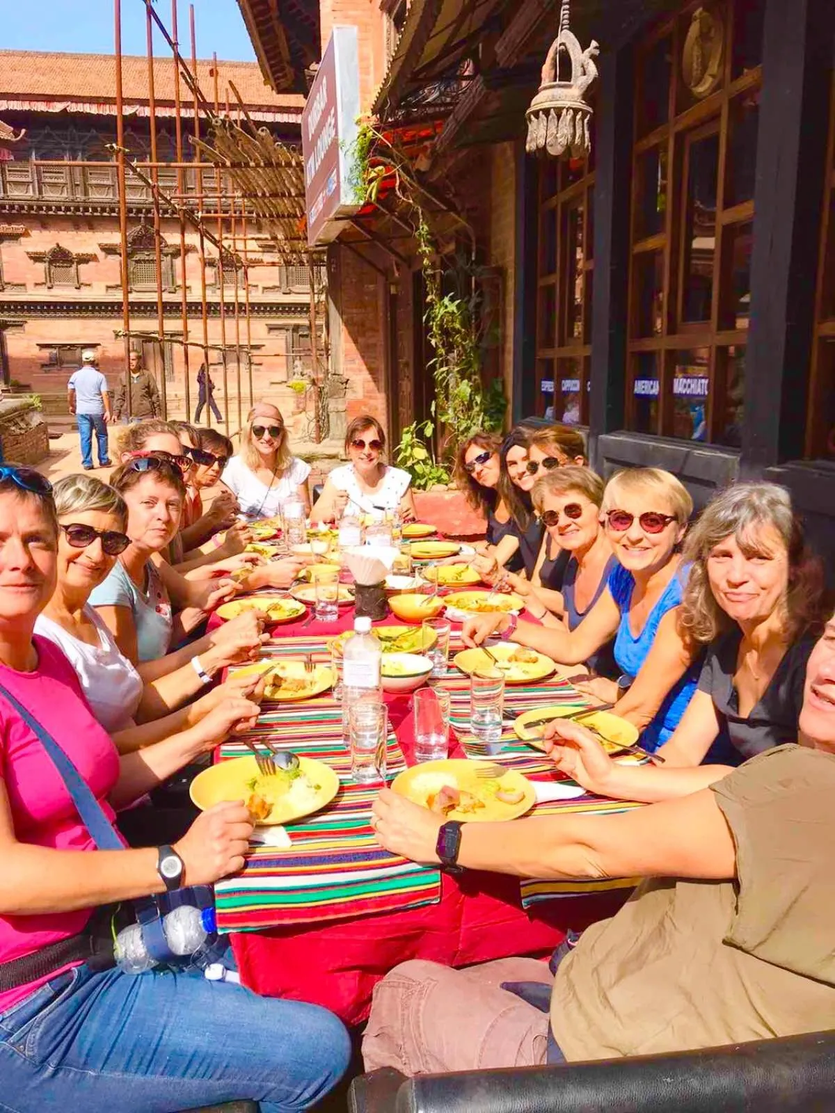 Dining area in Shiva Guest House