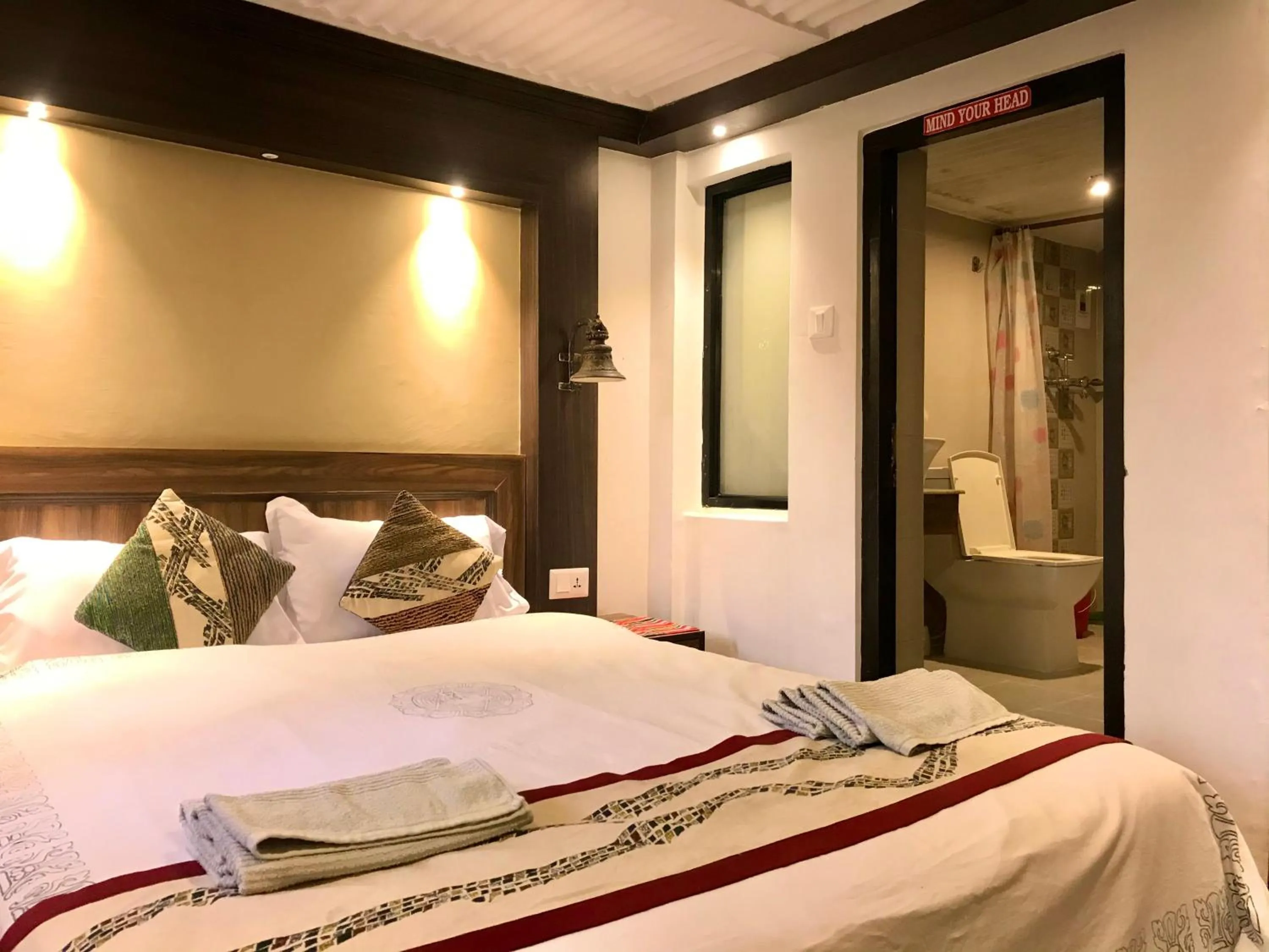 Photo of the whole room, Bed in Shiva Guest House