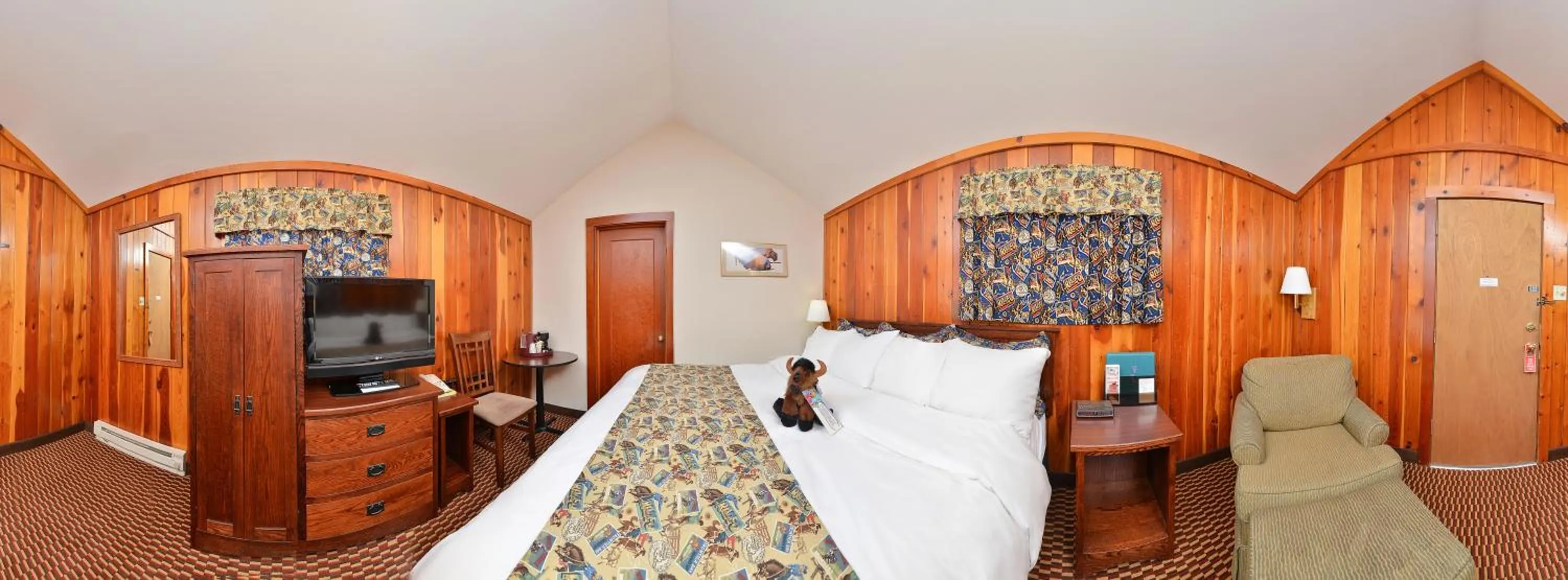 Photo of the whole room in Buffalo Bill Cabin Village