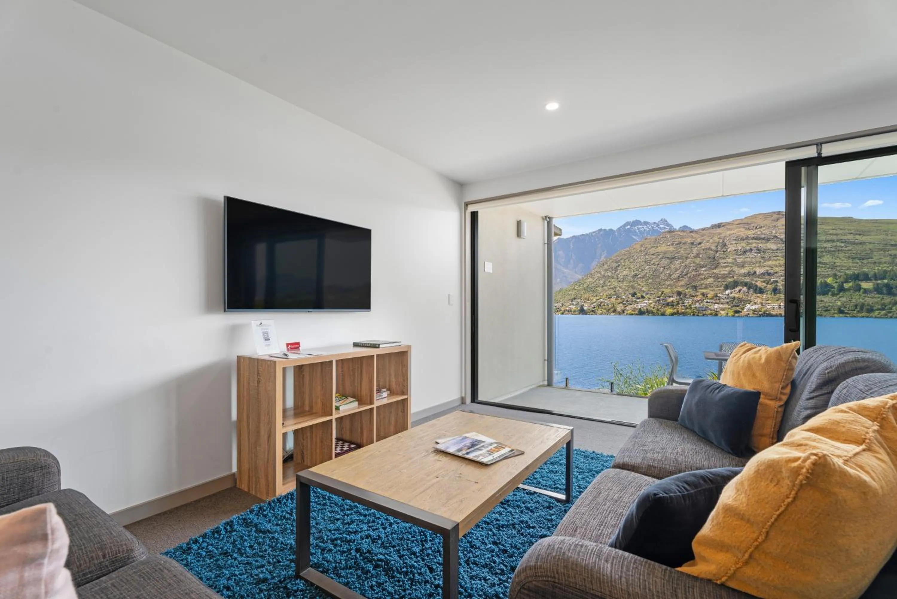 Living room in Residence du Lac Unit 35