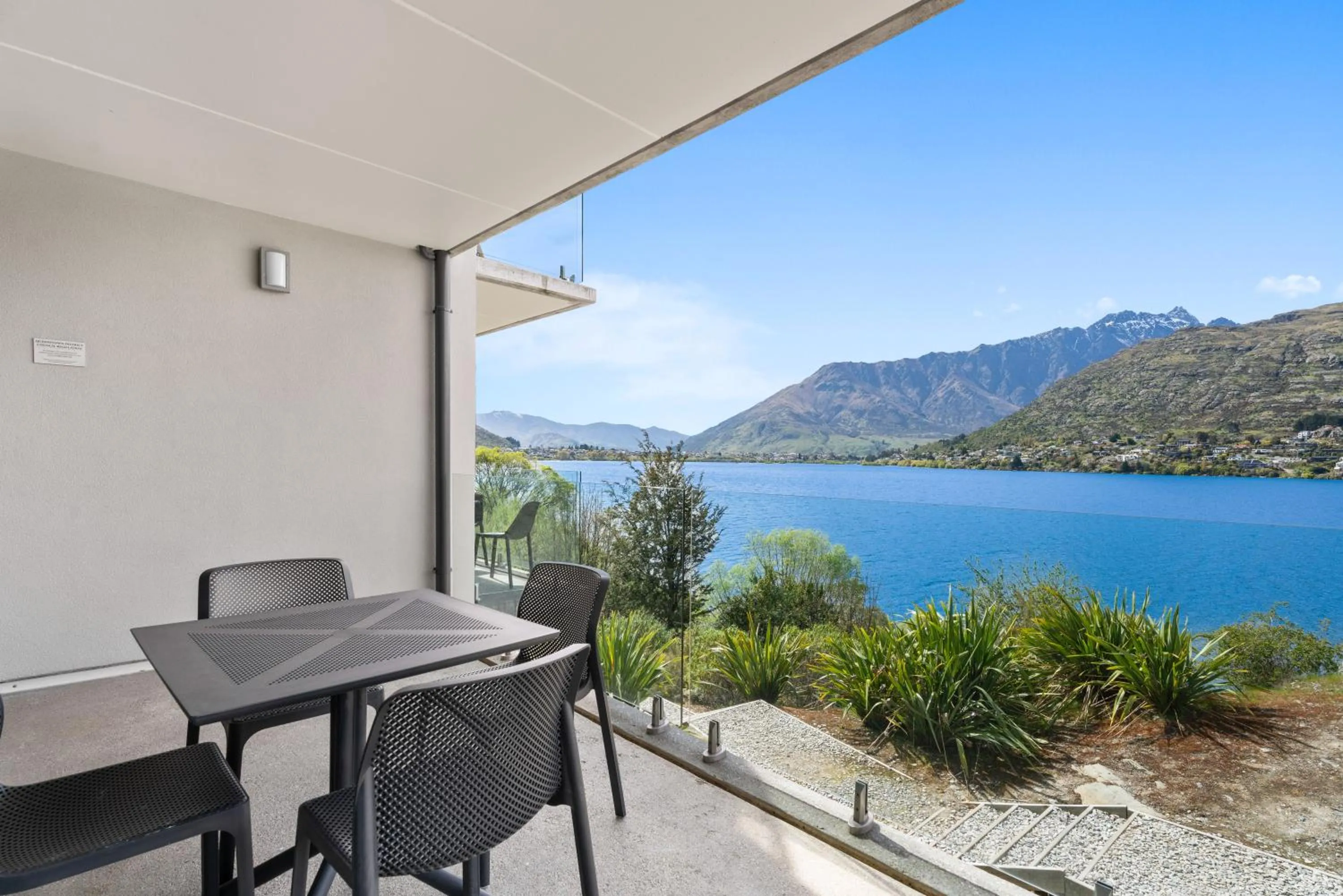 Balcony/Terrace in Residence du Lac Unit 35