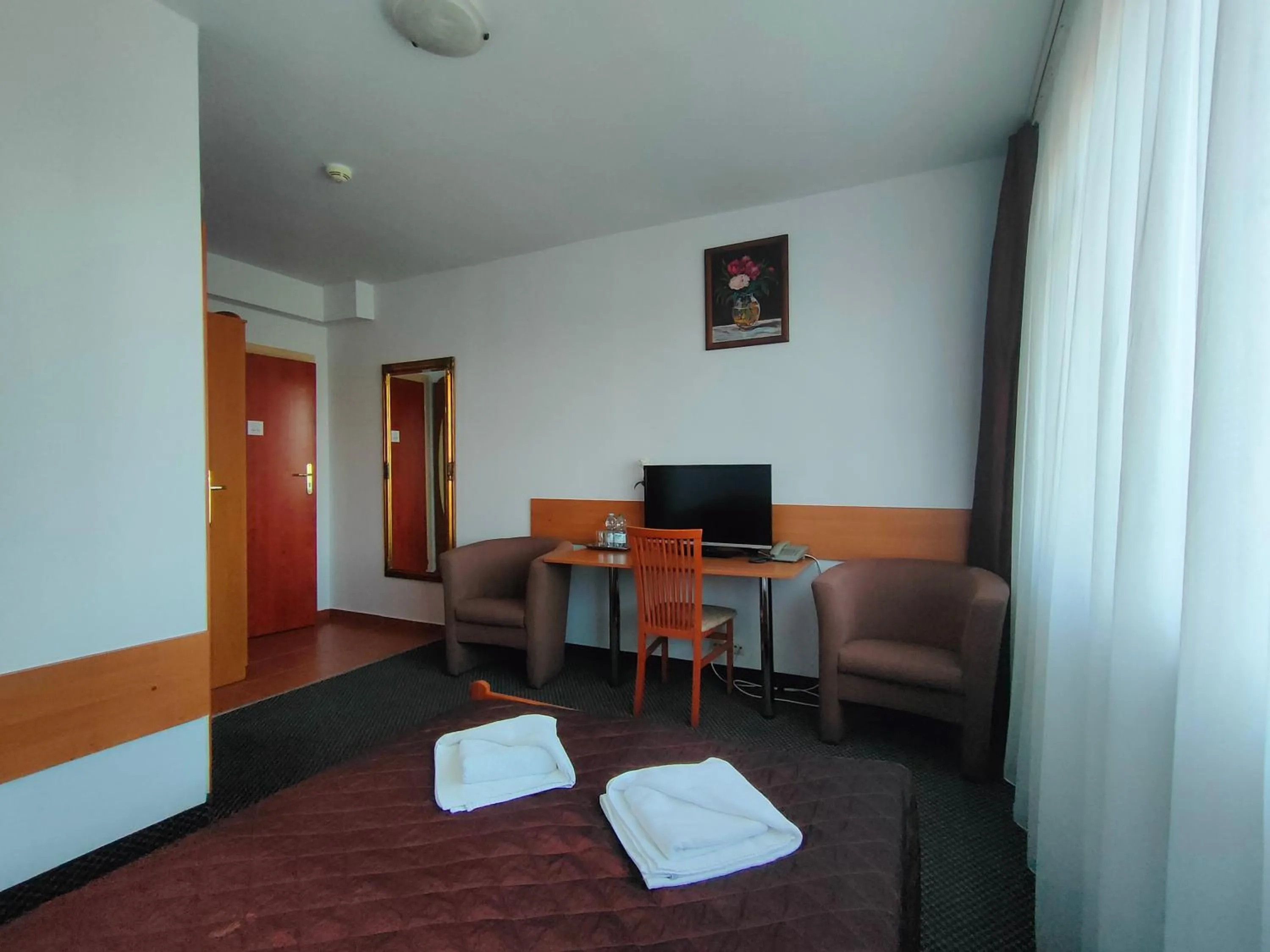 Photo of the whole room, Bed in HotelsLublin