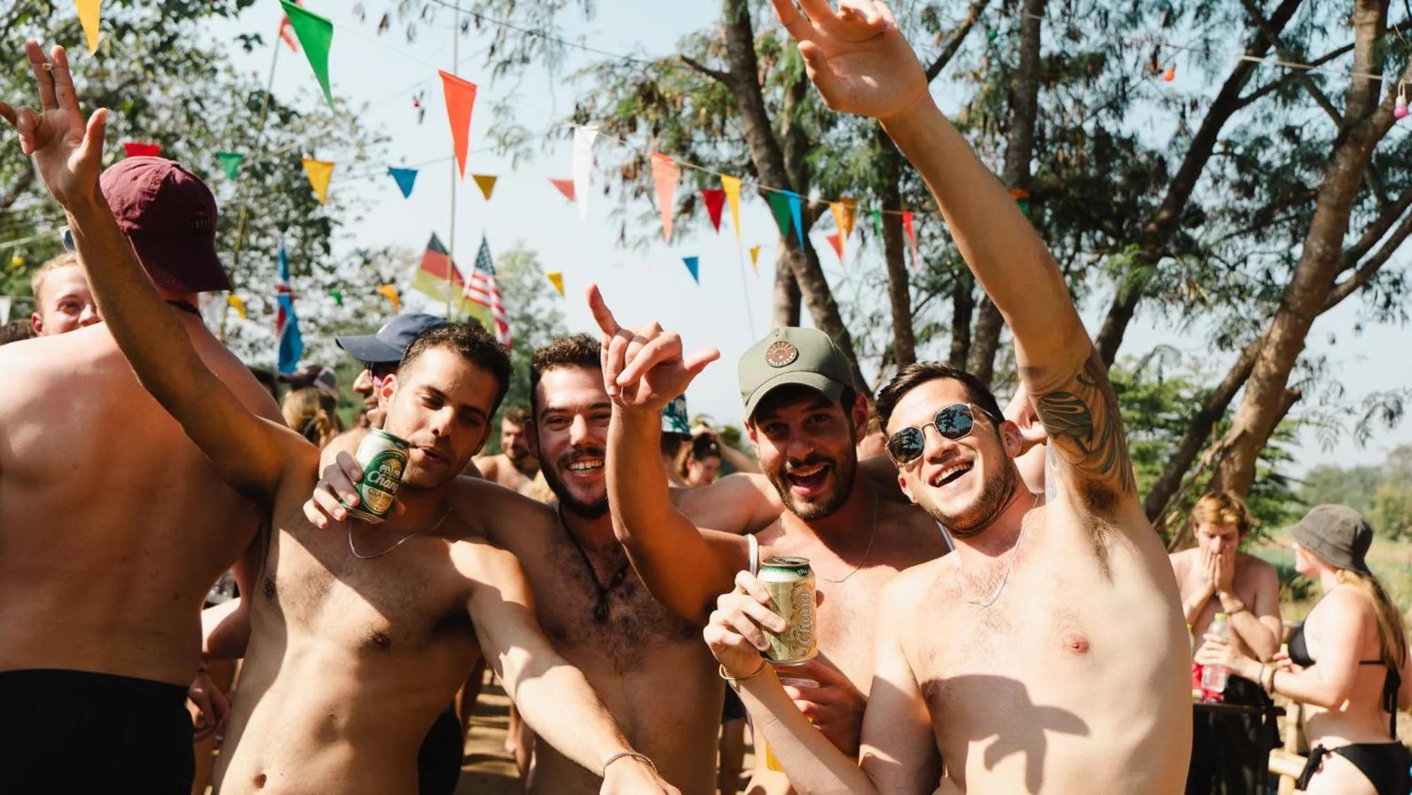group of guests in Bodega Pai