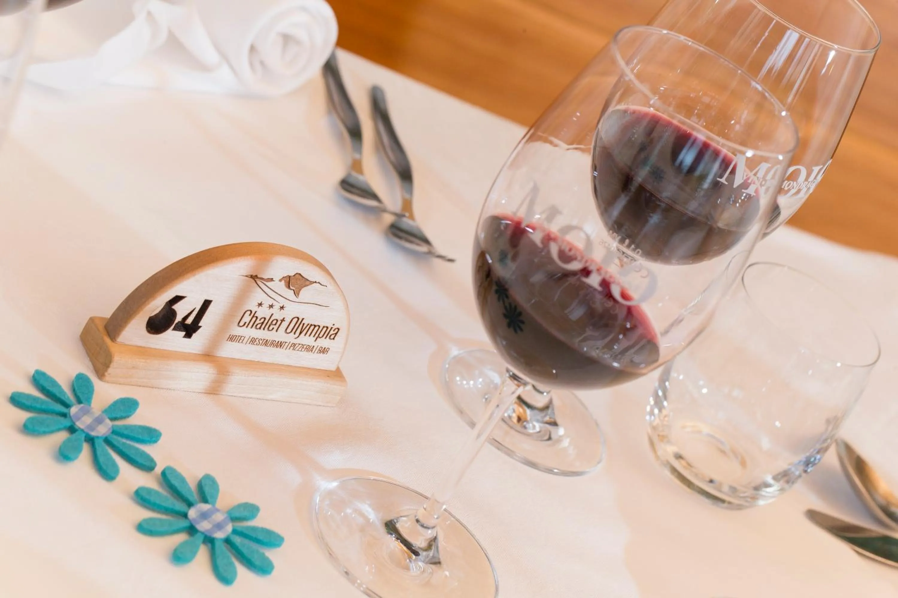 Alcoholic drinks in Hotel Chalet Olympia