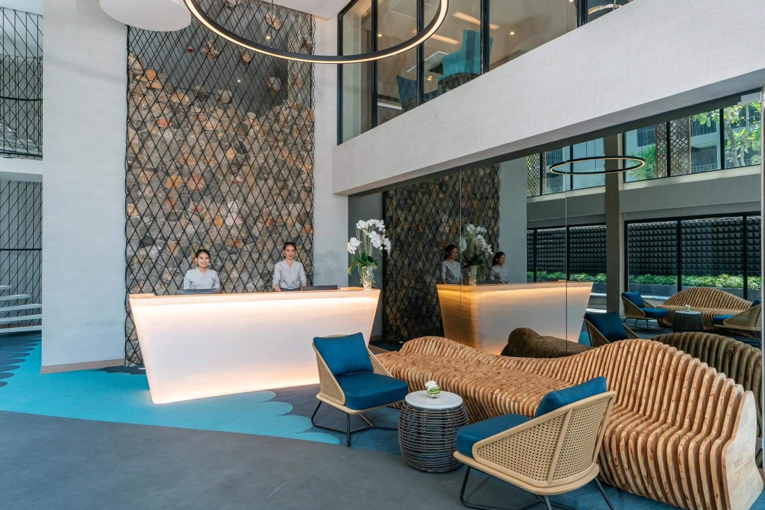 Lobby or reception in Maven Stylish Hotel Hua Hin