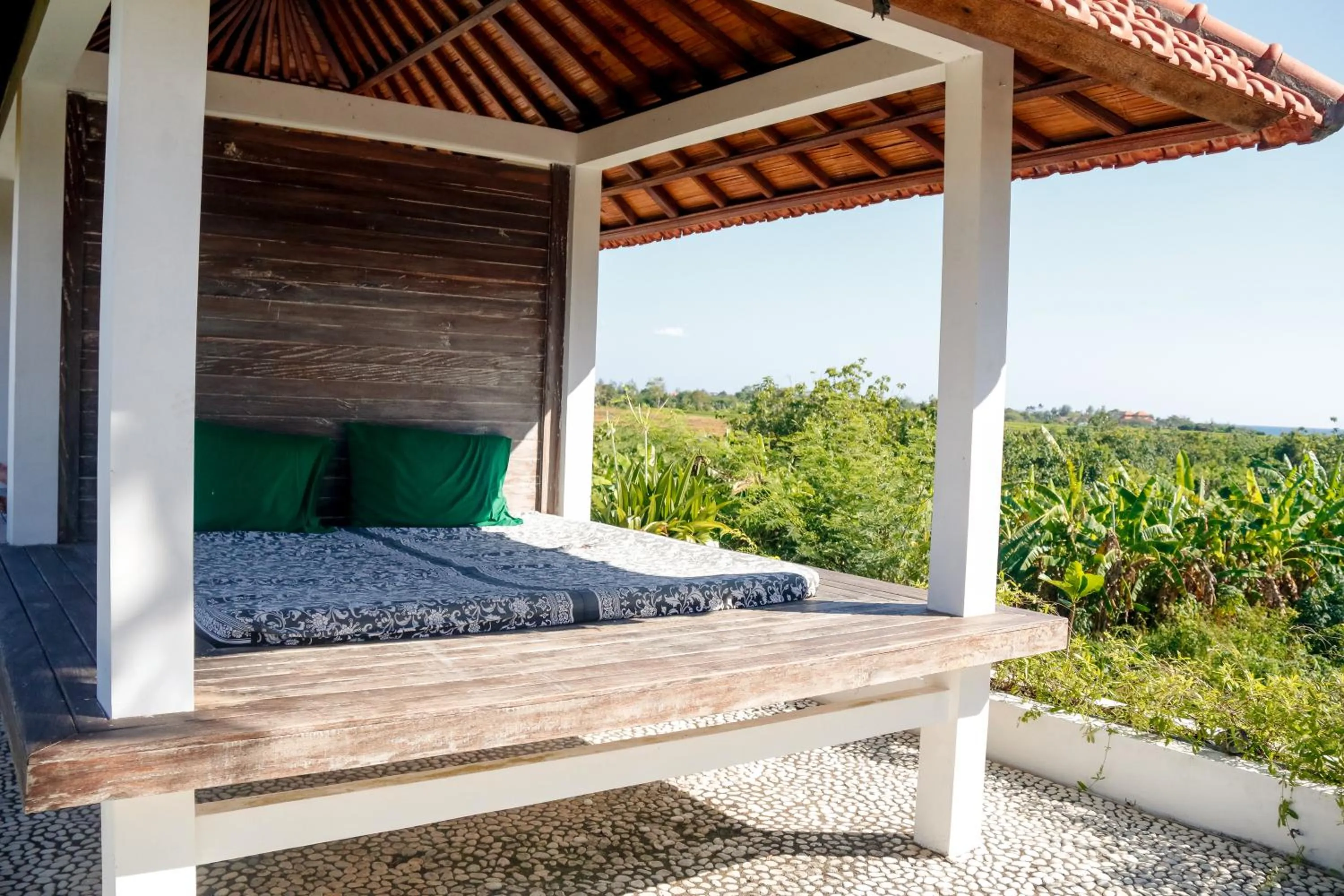 Bed in D'sawah Villa