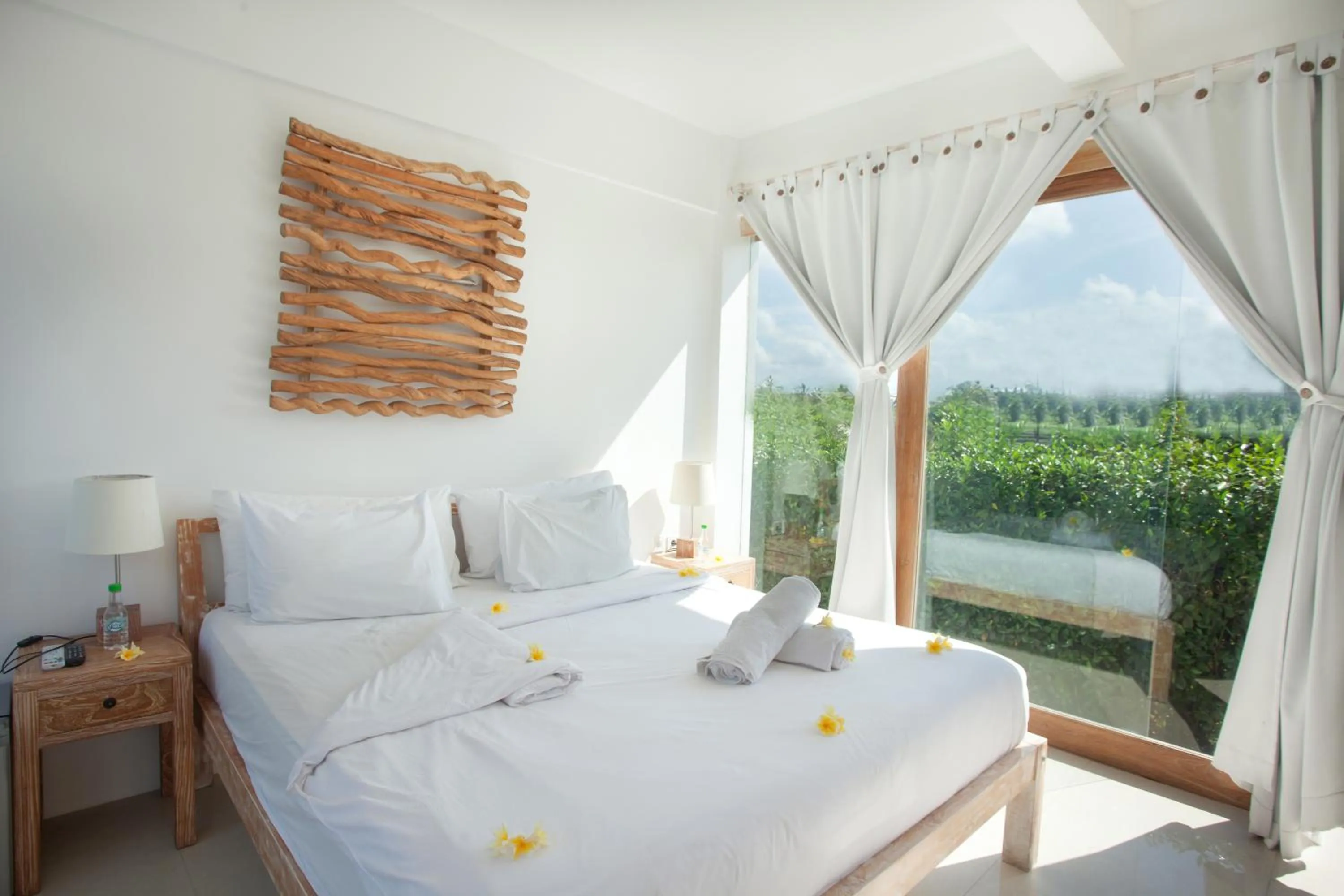 Bed in D'sawah Villa