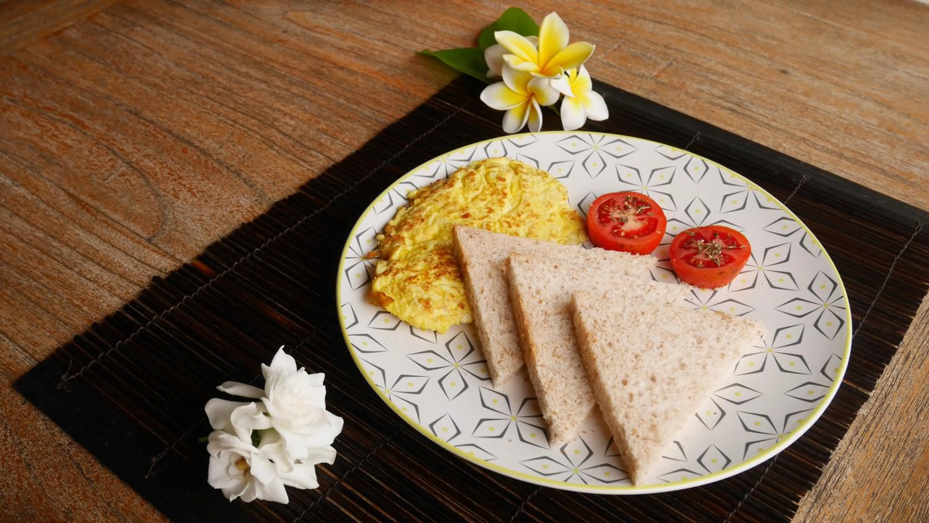 Breakfast in D'sawah Villa