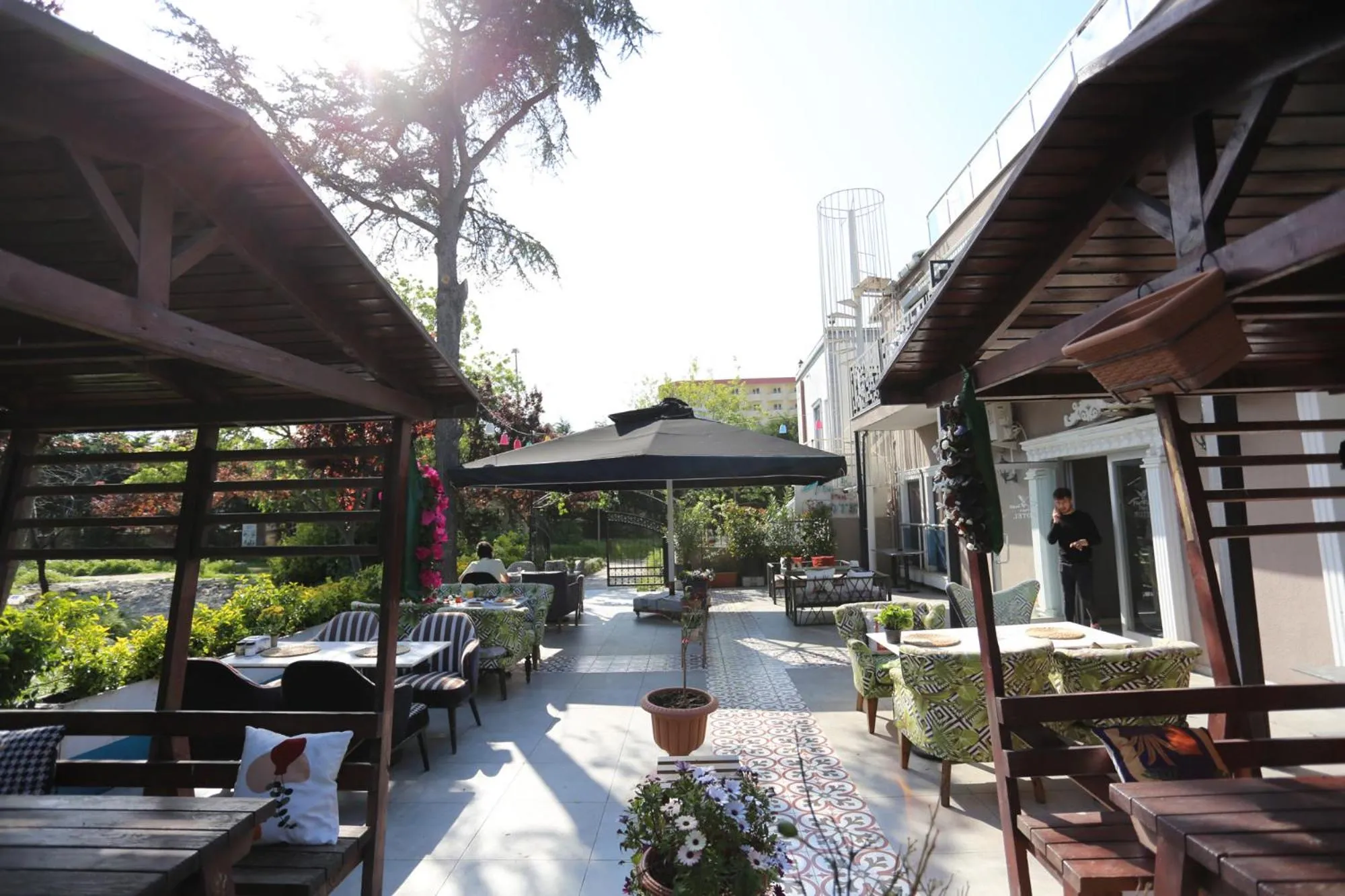 Garden in Turkuaz Hotel