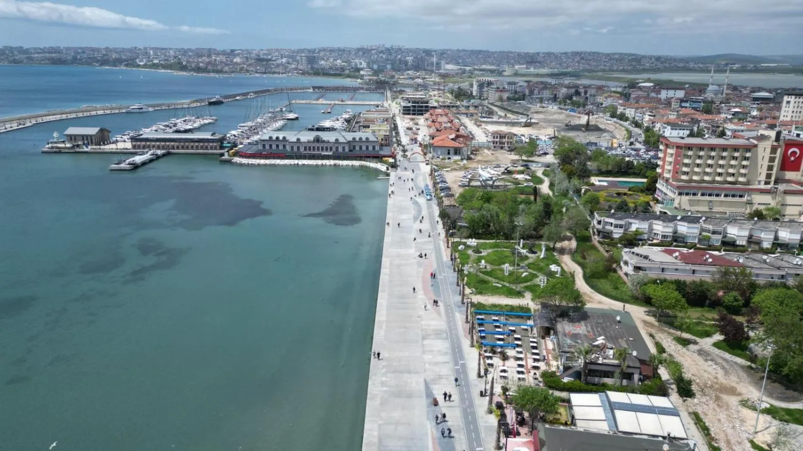 Bird's eye view in Turkuaz Hotel