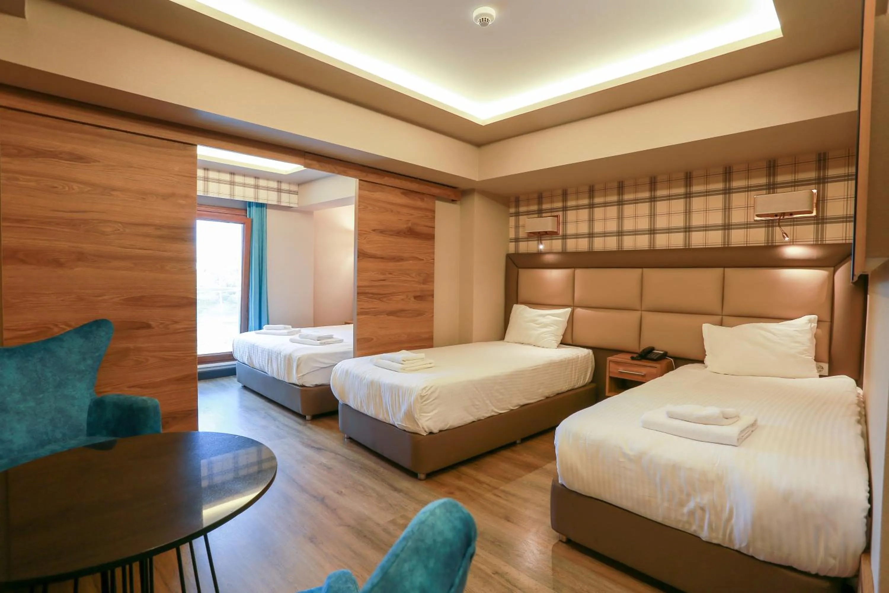 Bed in Turkuaz Hotel