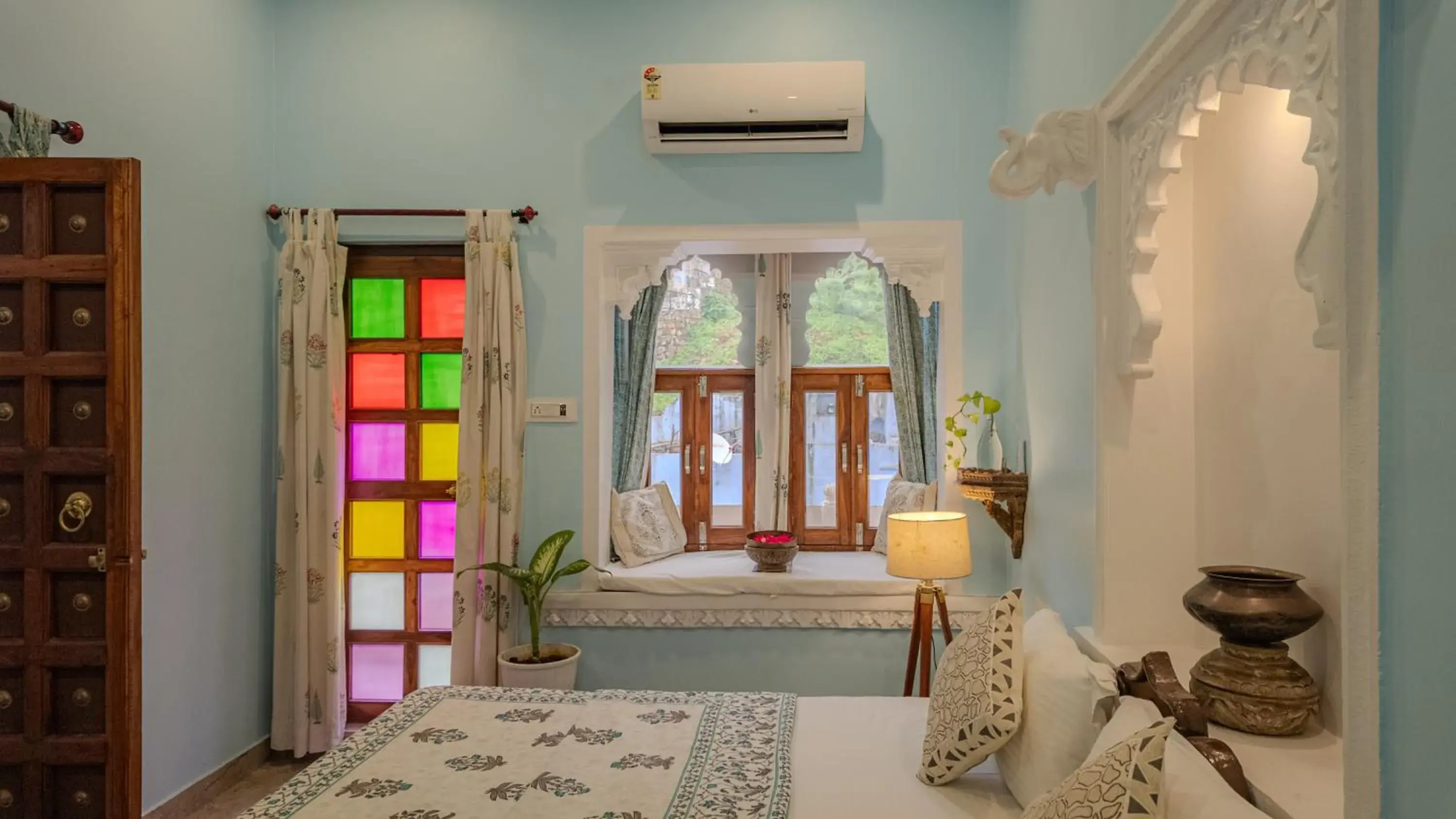 Deluxe Double Room with Balcony - single occupancy in The Castle View Homestay Deluxe Double Room with Balcony - single occupancy in The Castle View Homestay