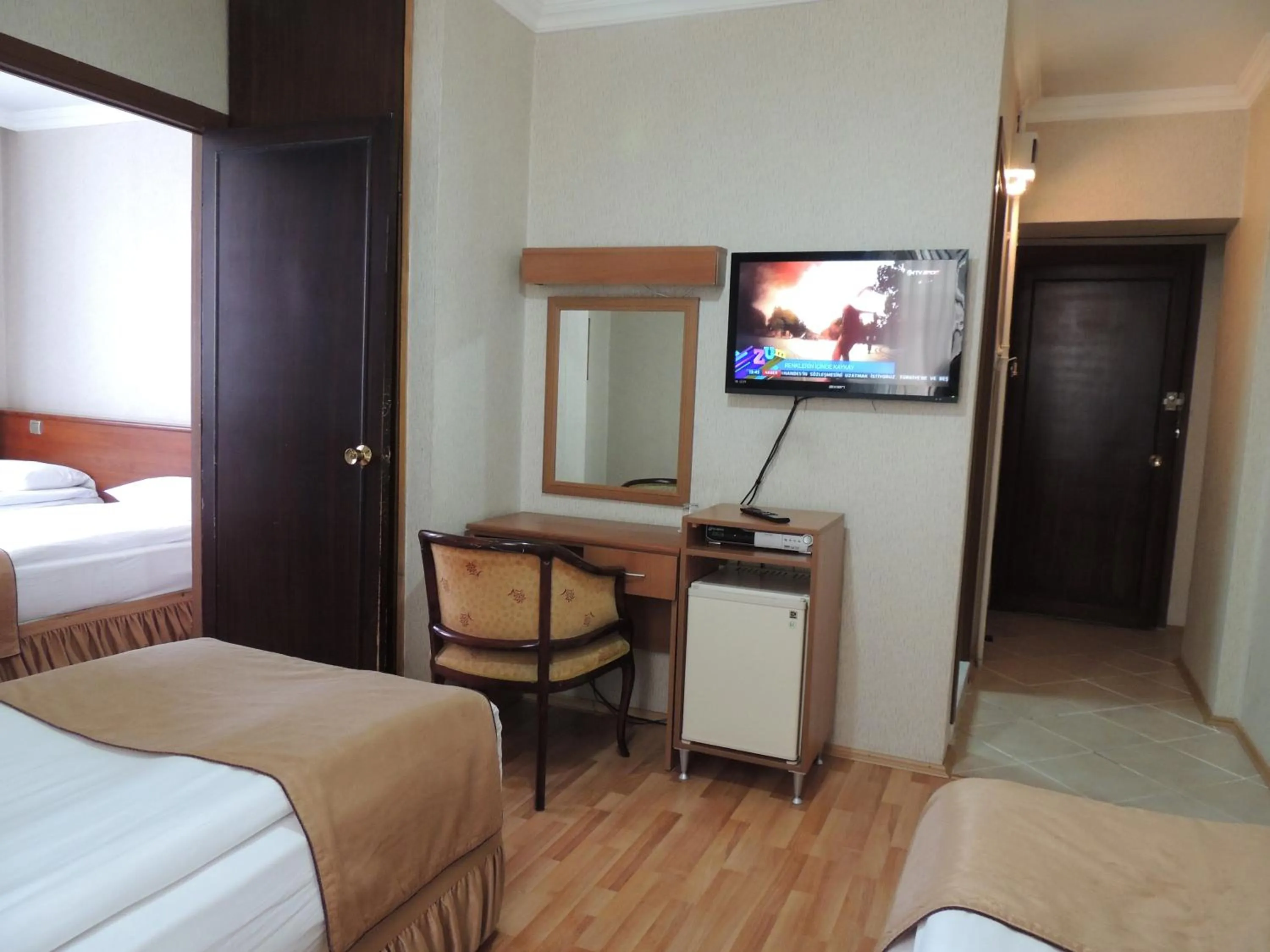 Bed in Saban Acikgoz Hotel