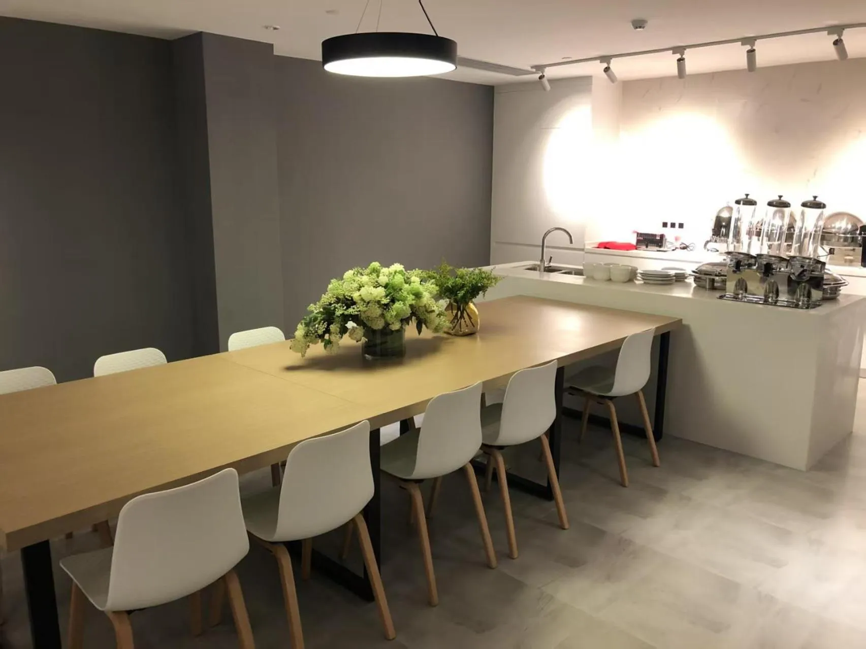 Kitchen or kitchenette in LN Residence Changdi New Aiqun Building