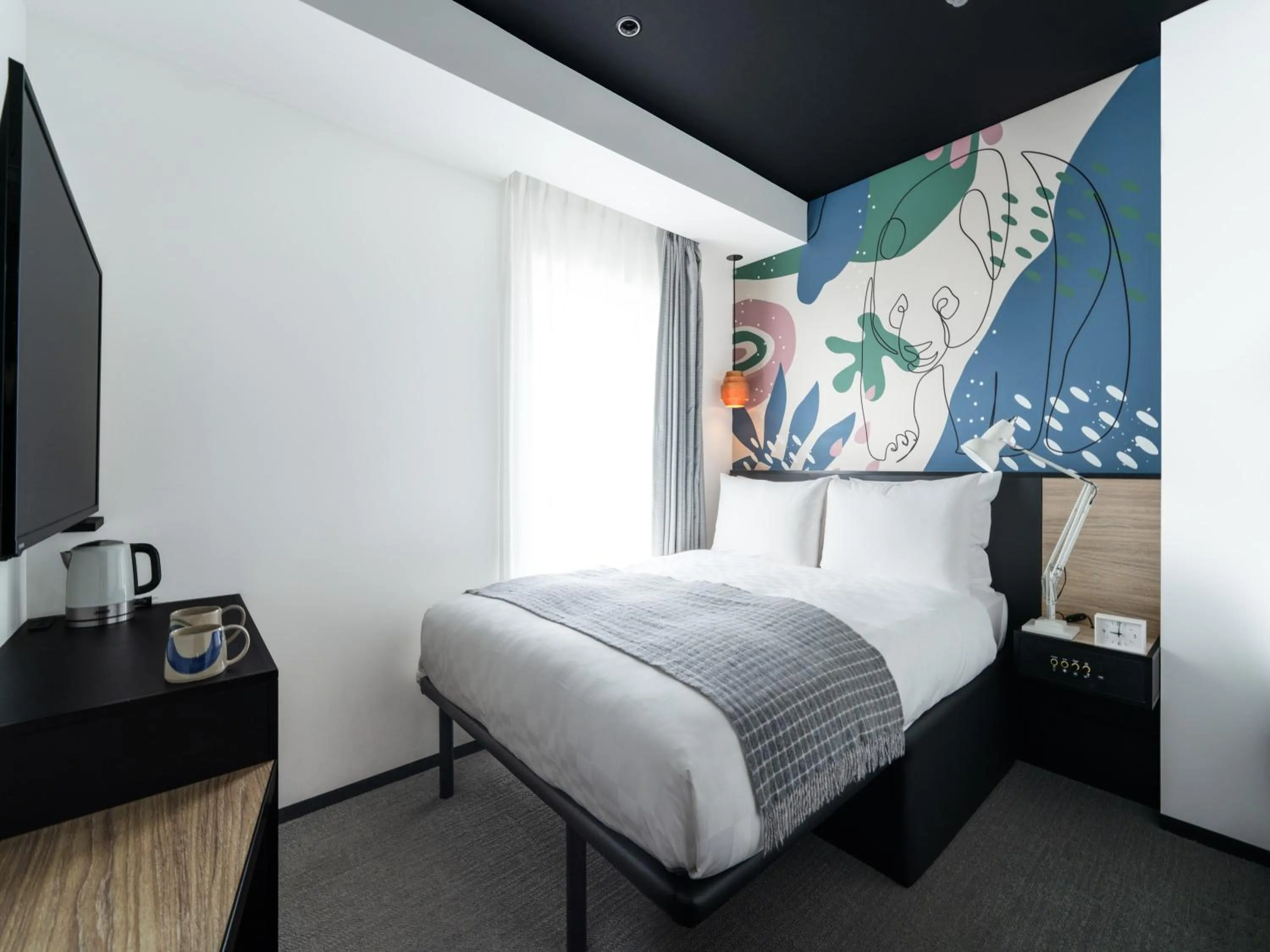 Bed in Hotel Resol Ueno