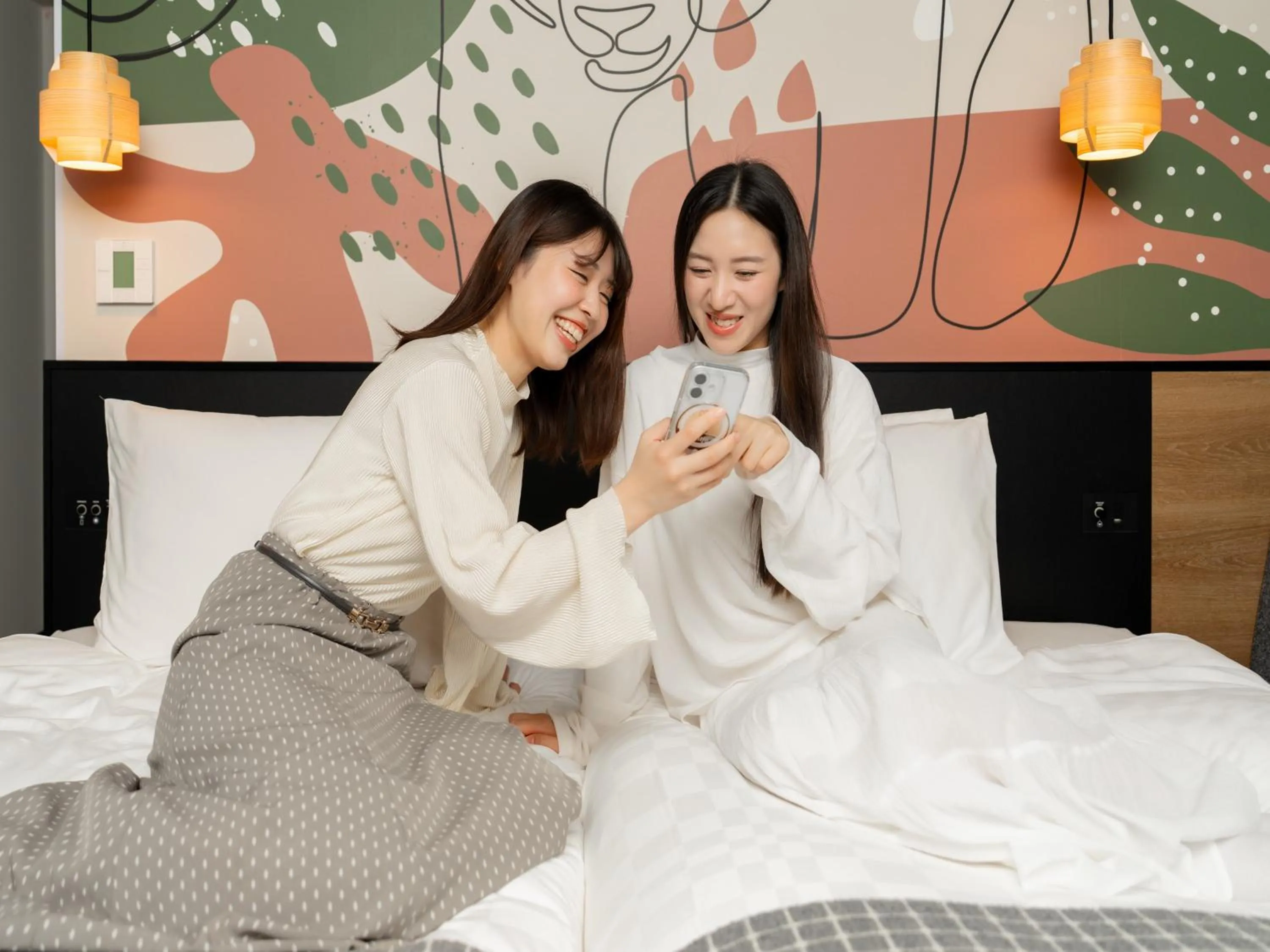 Bed in Hotel Resol Ueno