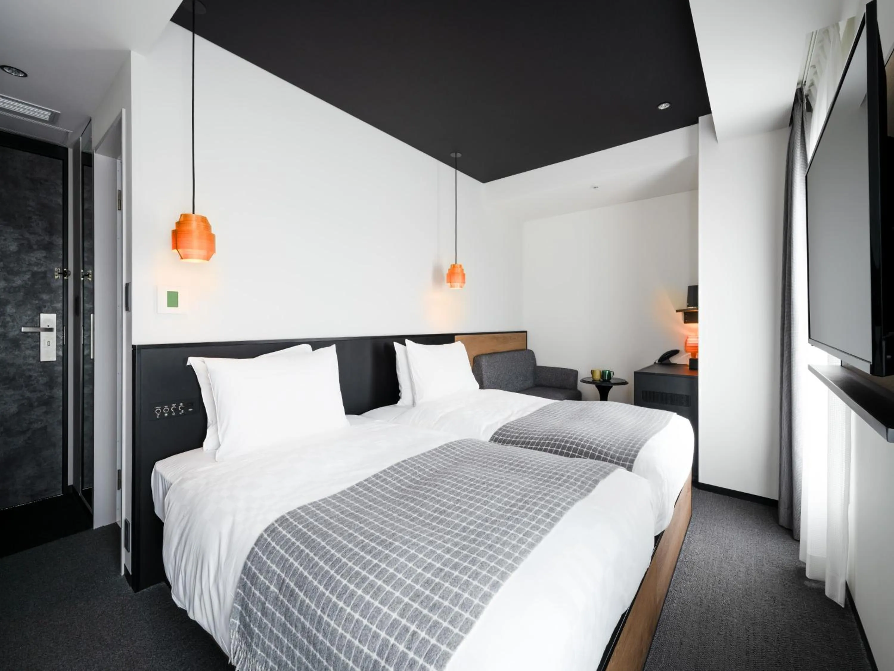 Bed in Hotel Resol Ueno