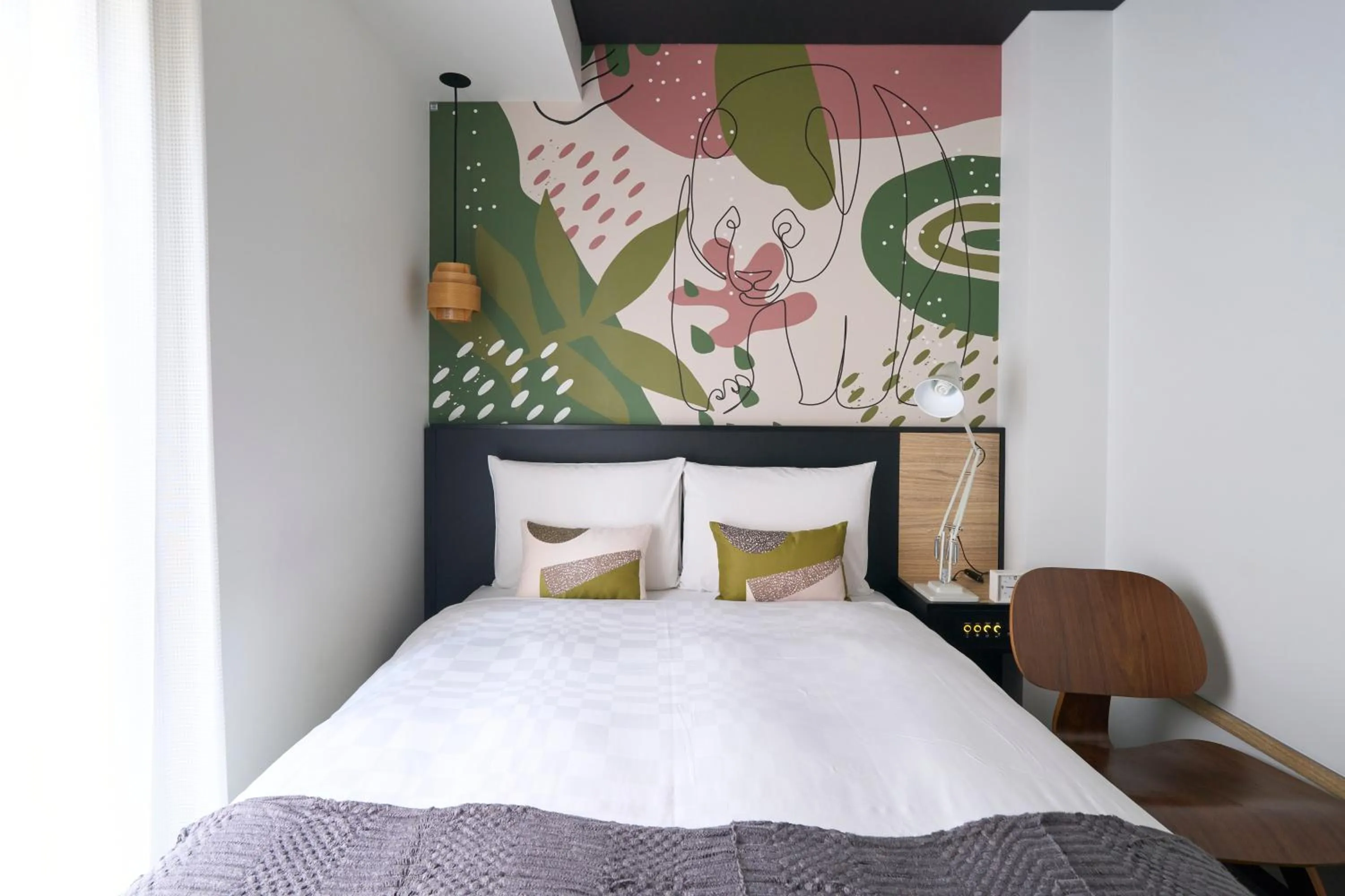 Bed in Hotel Resol Ueno