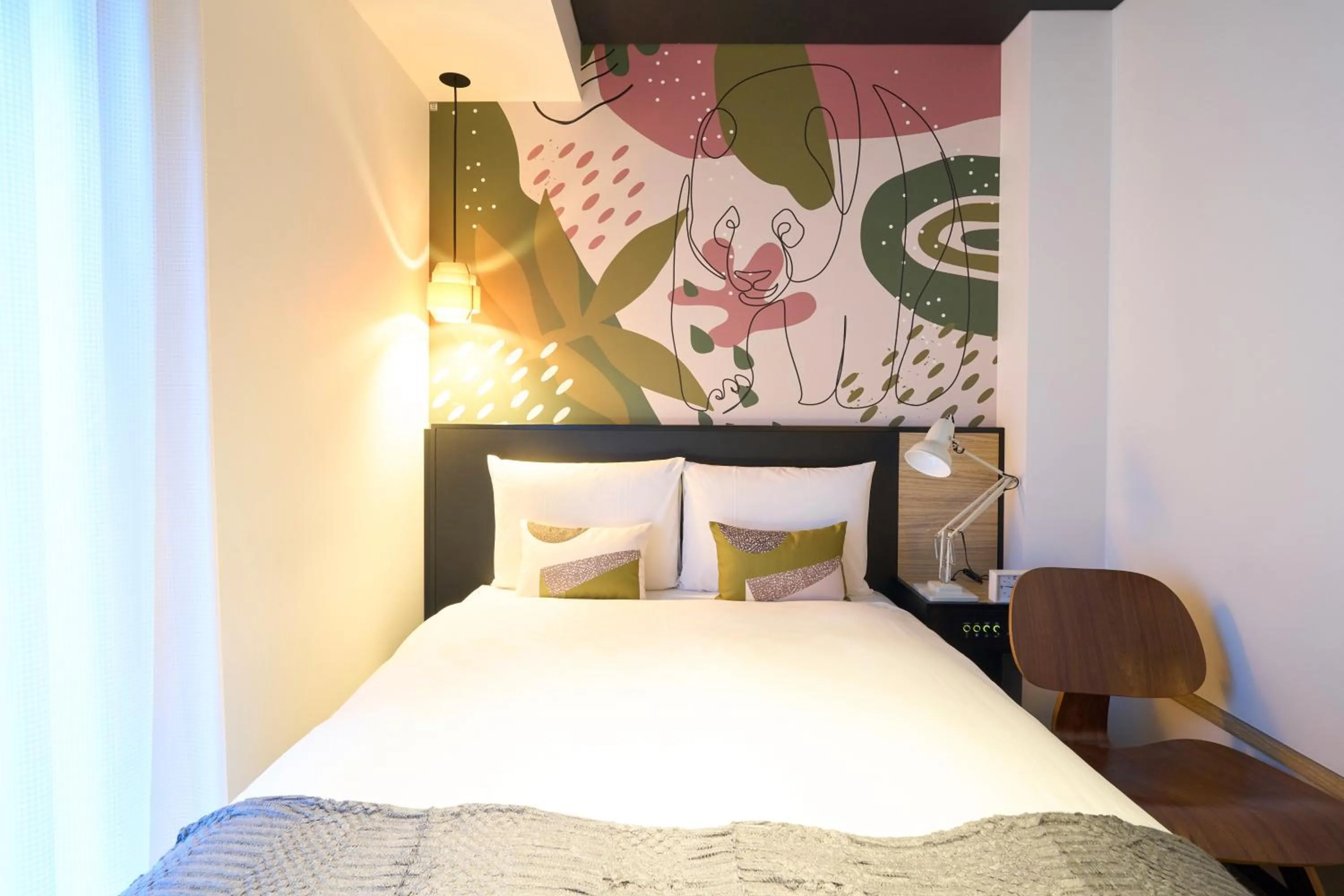 Bed in Hotel Resol Ueno