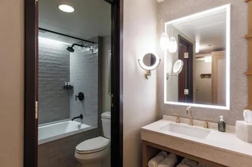 Shower in Alyeska Resort