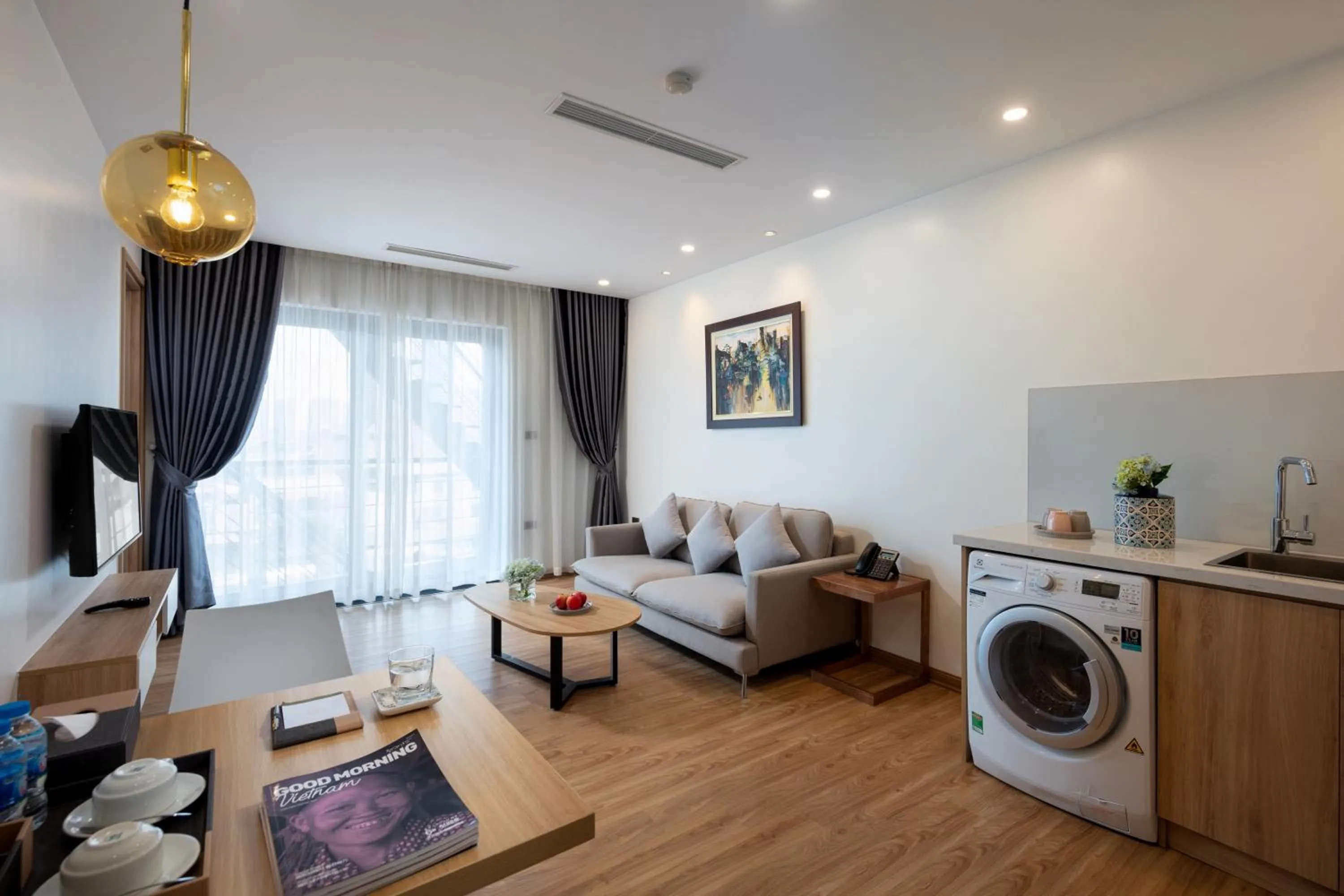 Living room in The Galaxy Home Hotel & Apartment