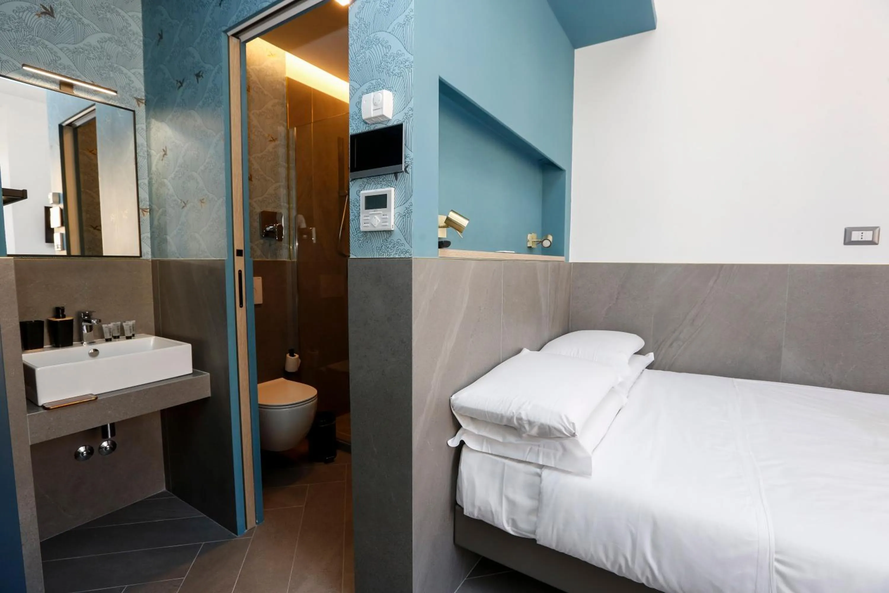 Bed in Ottaviano Smart Rooms