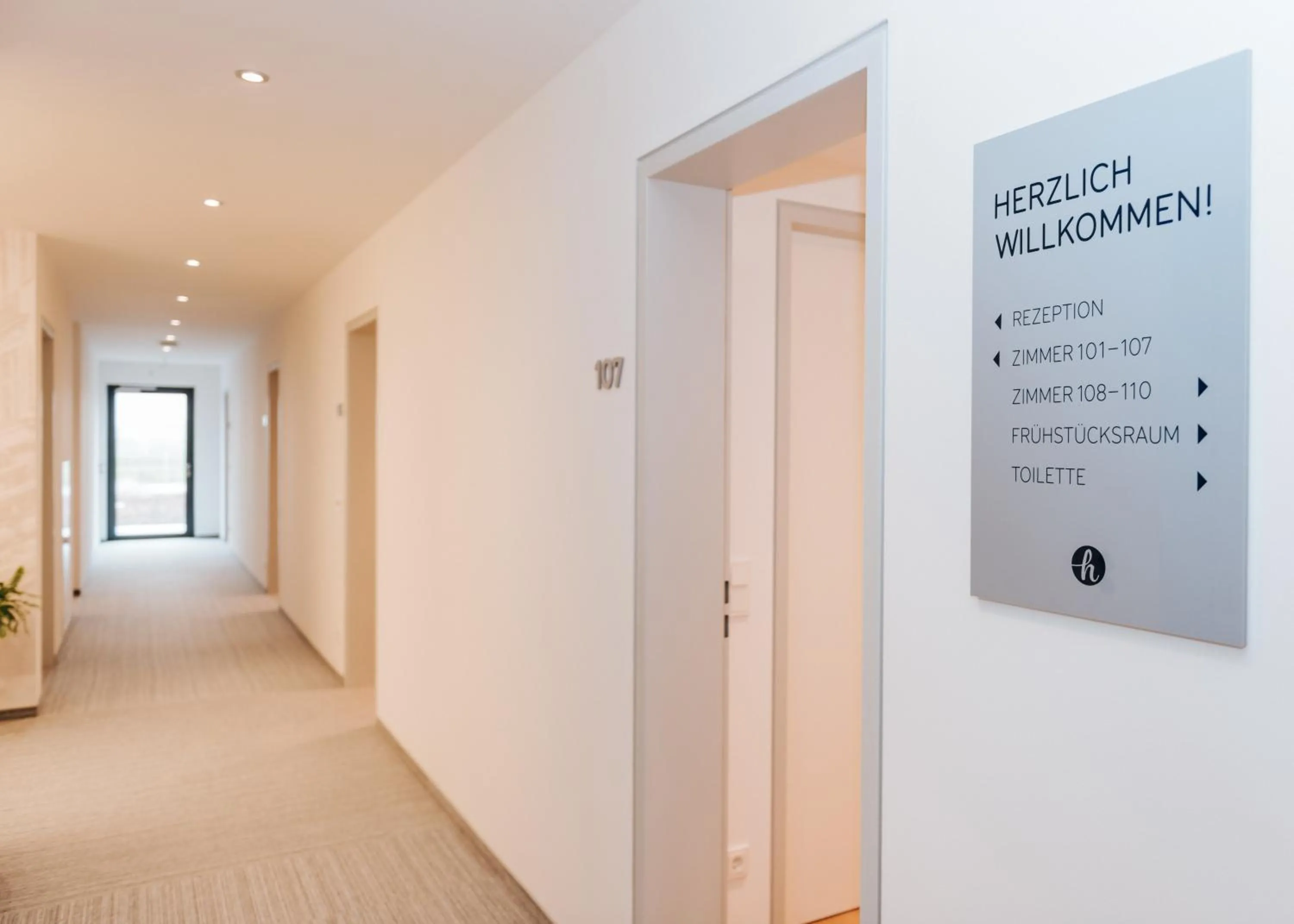 Area and facilities in HAIMHAUSERS Hotel Garni