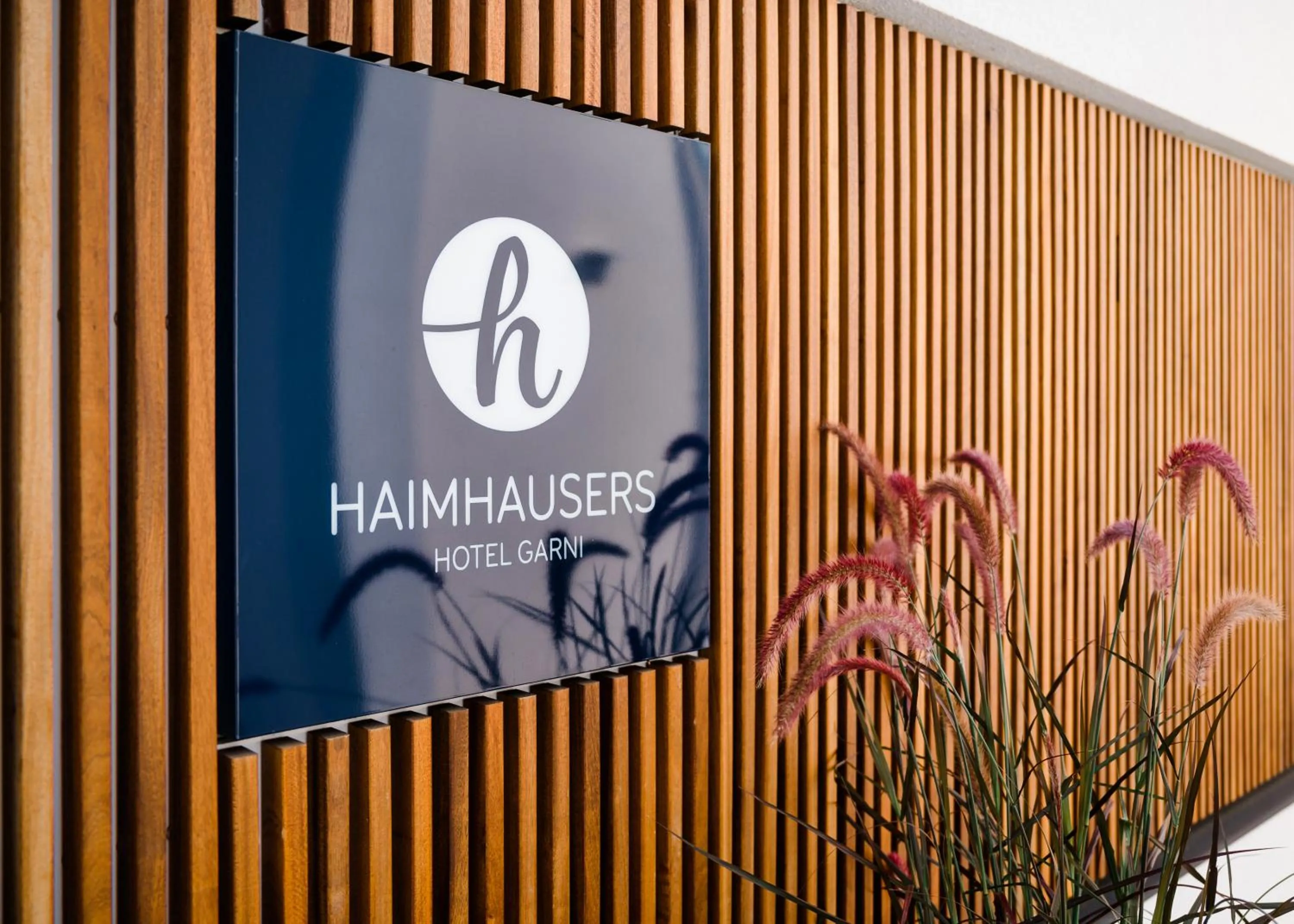 Property building in HAIMHAUSERS Hotel Garni