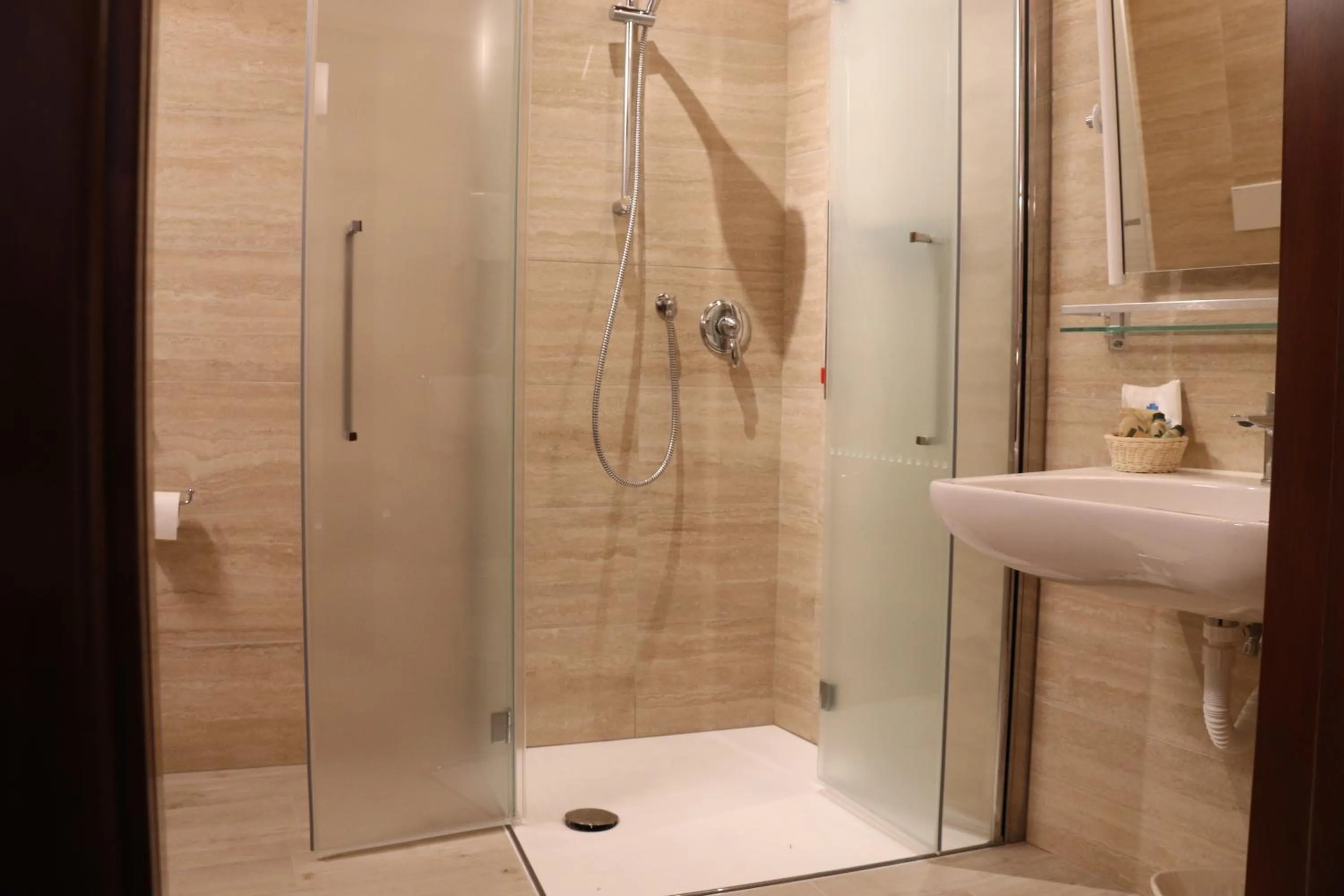 Bathroom in Meublé il Riccio