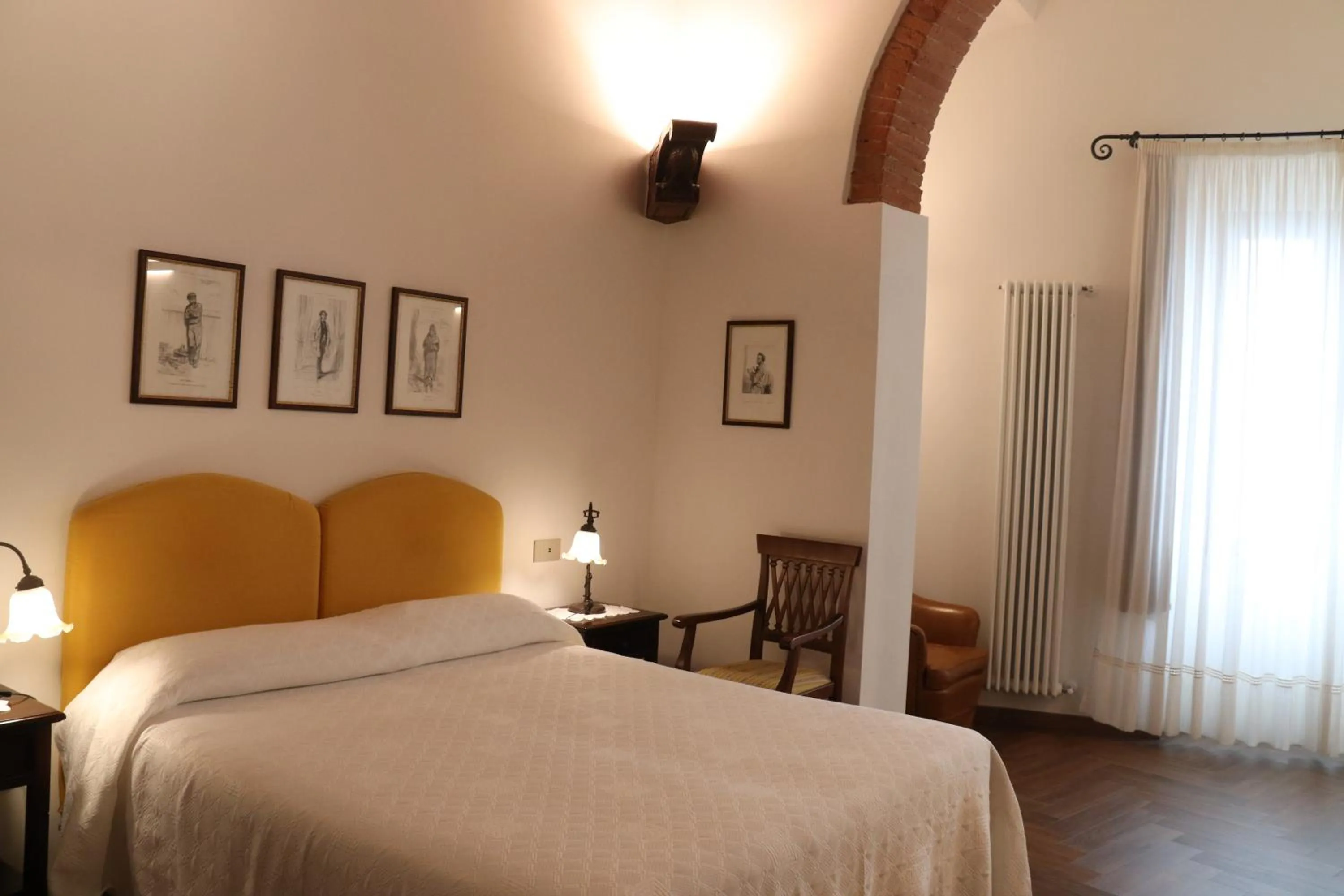 Bedroom, Bed in Meublé il Riccio