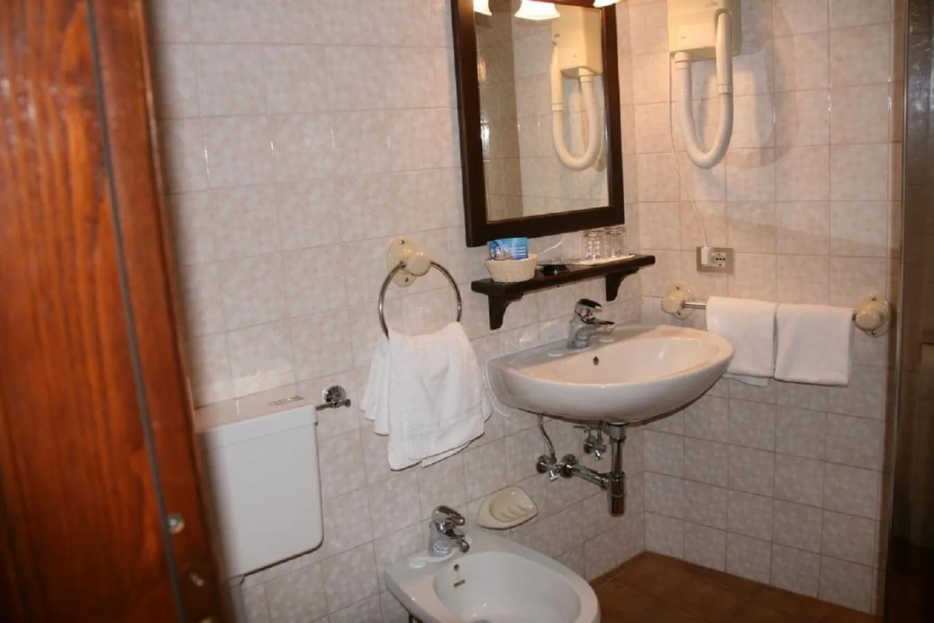 Bathroom in Meublé il Riccio