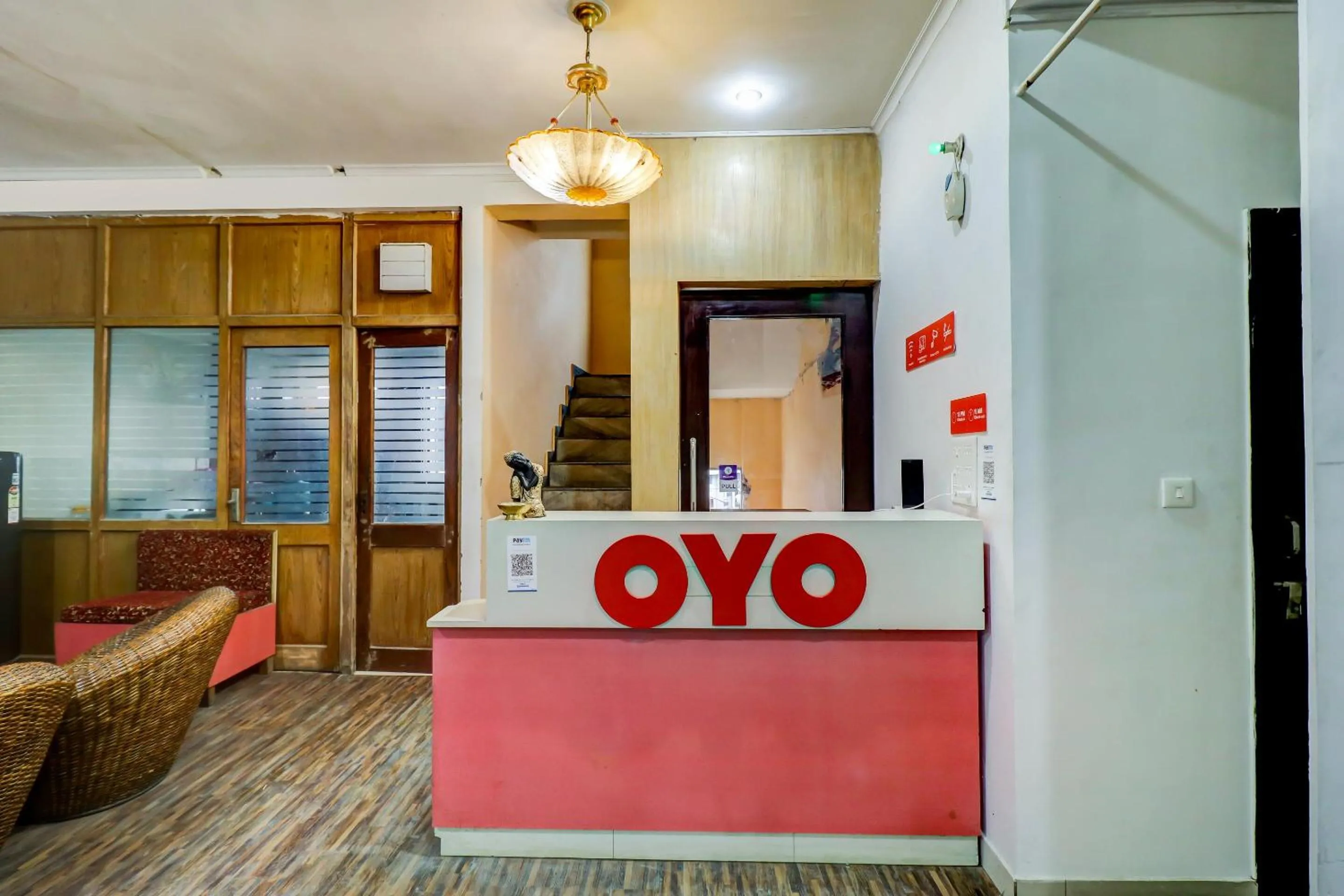 Lobby or reception in Hotel O by OYO Dhruv Inn