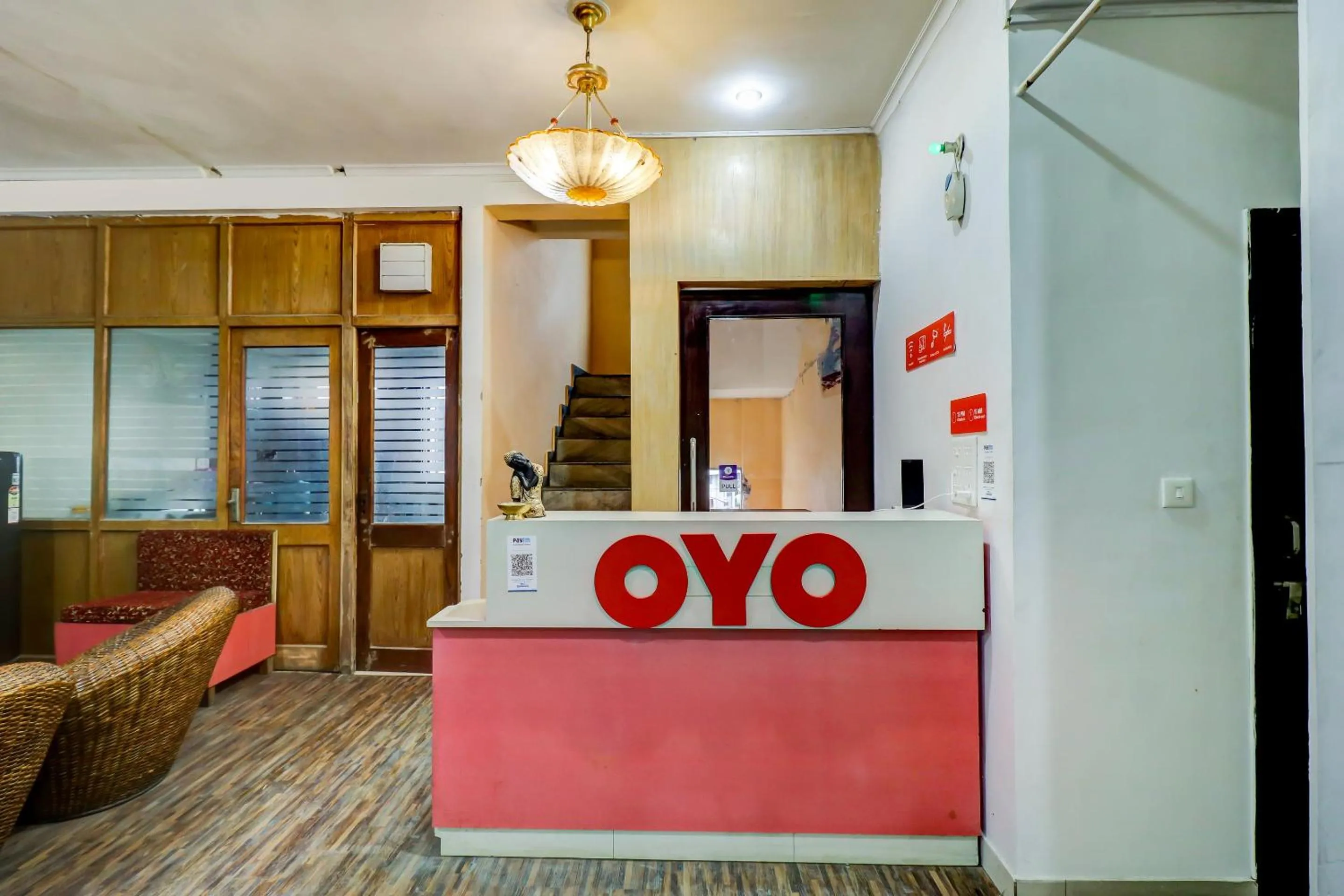 Lobby or reception in Hotel O by OYO Dhruv Inn