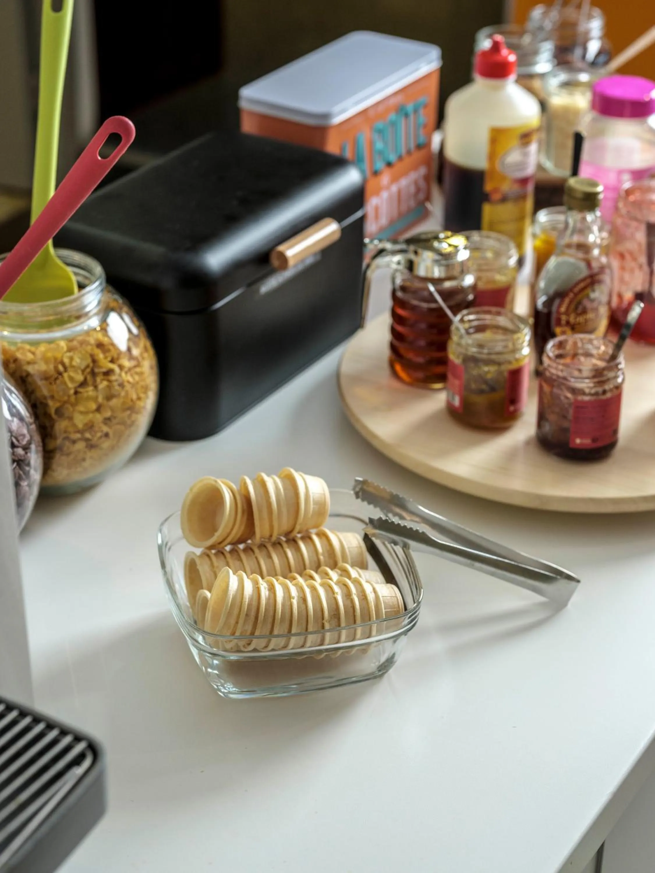 Buffet breakfast in ibis Styles Sarrebourg