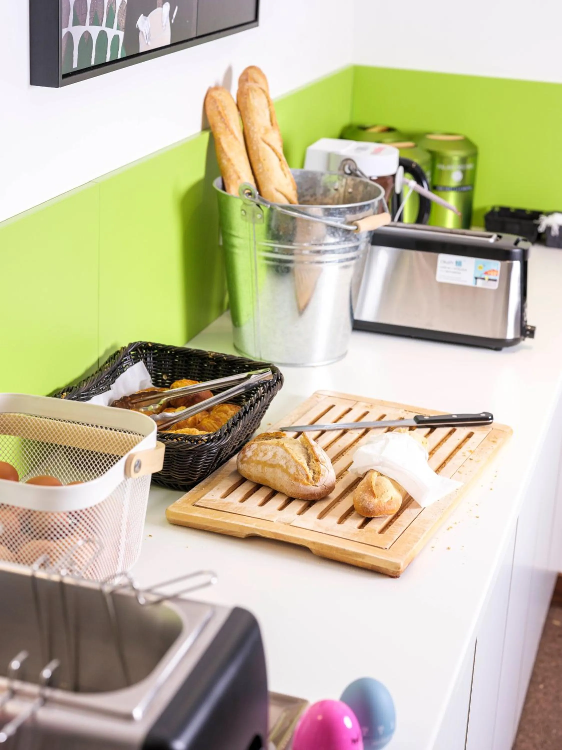 Buffet breakfast in ibis Styles Sarrebourg