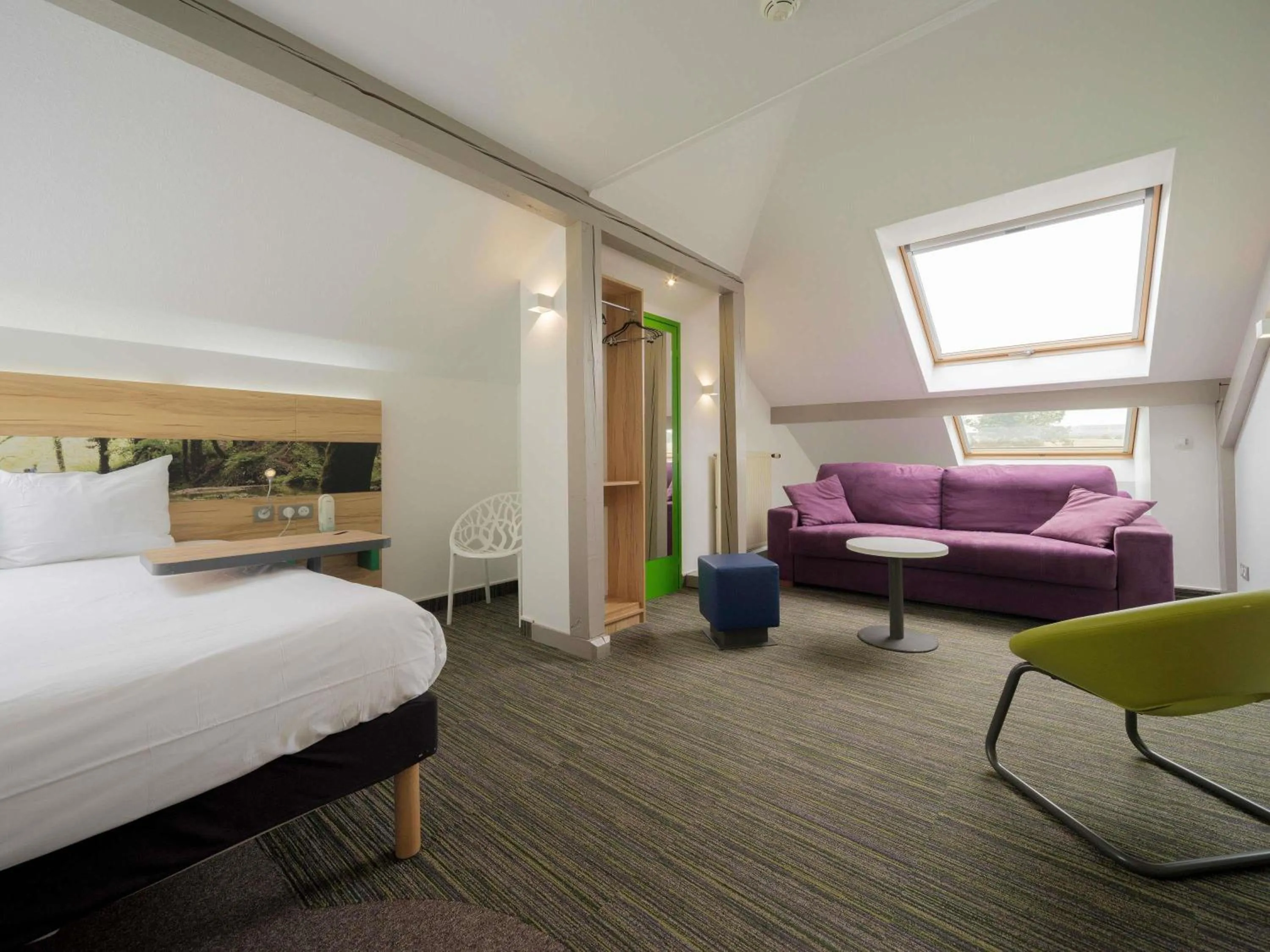Bedroom, Bed in ibis Styles Sarrebourg