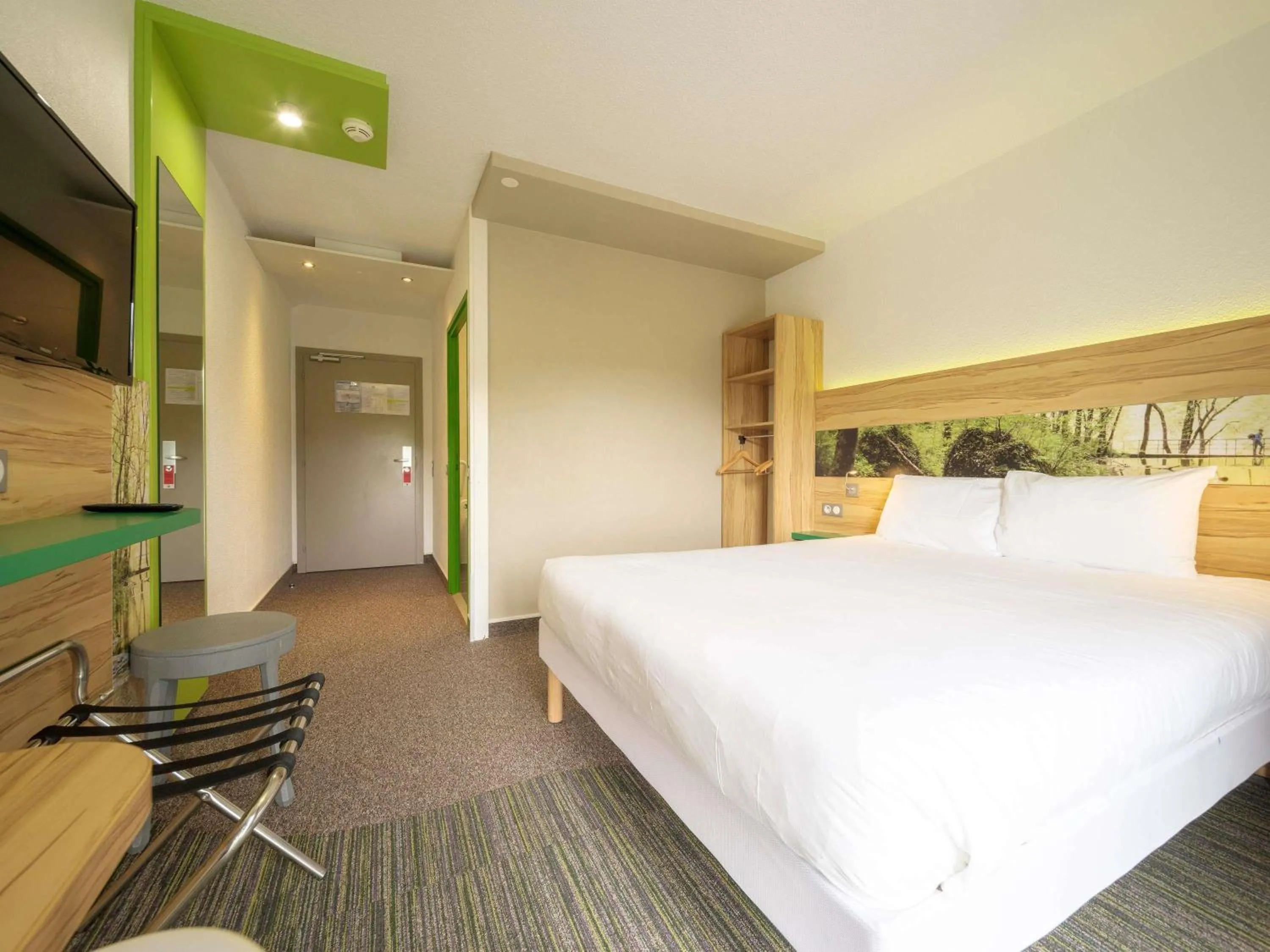 Bedroom, Bed in ibis Styles Sarrebourg